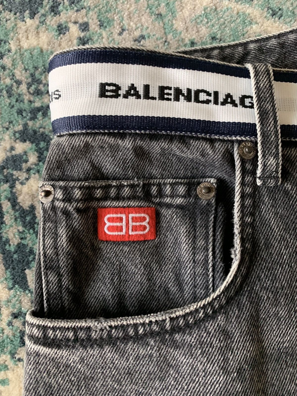 Balenciaga balenciaga washedgrey jeans Size US 30 / EU 46 - 3 Thumbnail