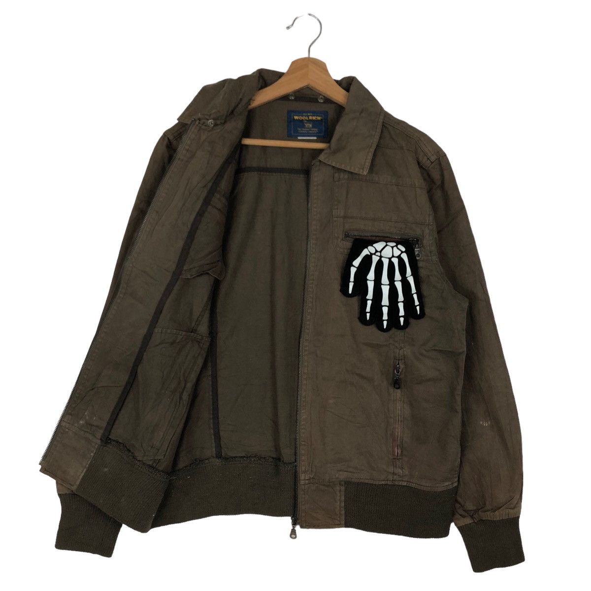 Woolrich Woolen Mills VINTAGE BOMBER JACKET WORKERS WOOLRICH JAPAN ISSEY MIYAKE Size US L / EU 52-54 / 3 - 8 Thumbnail