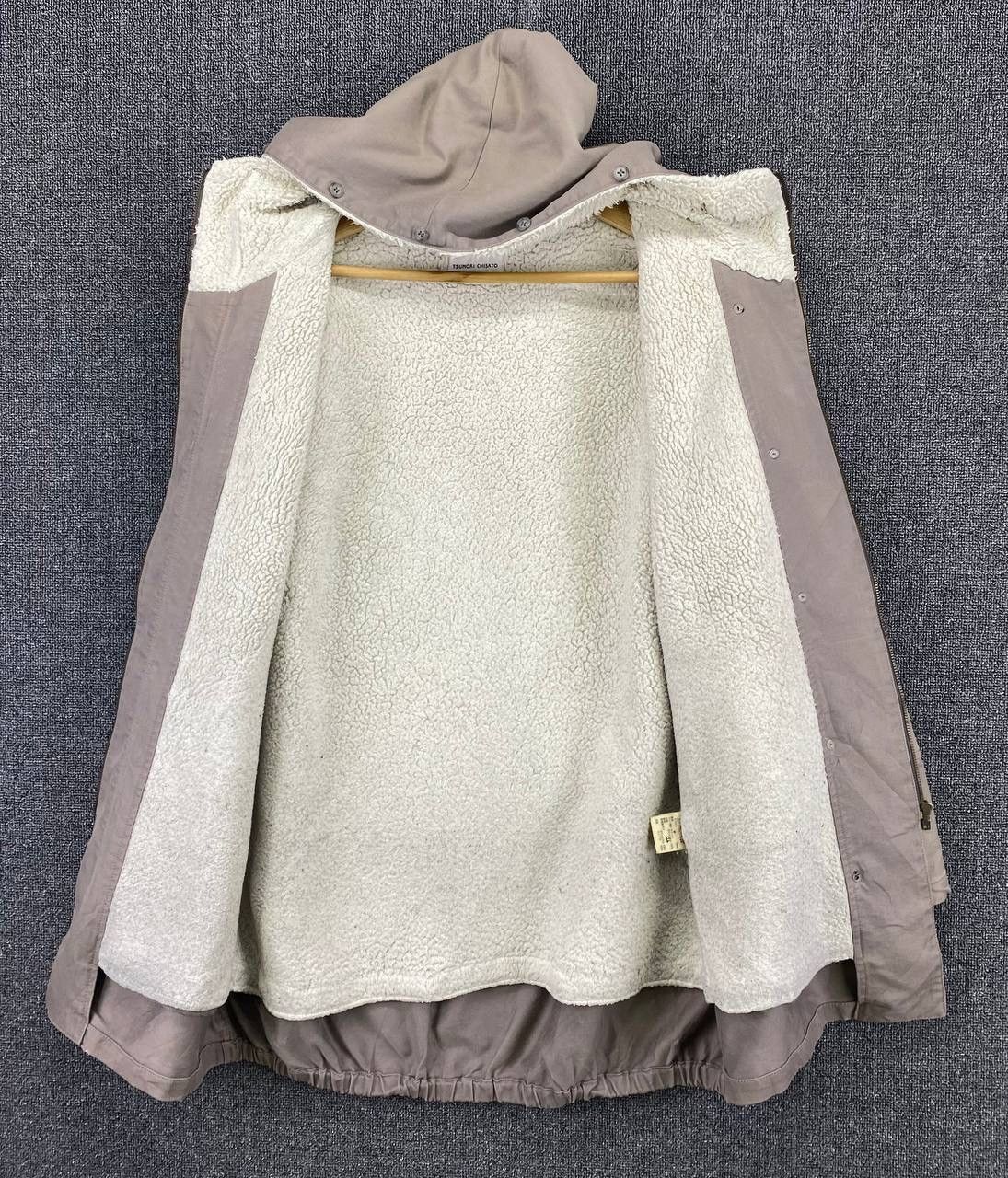 Issey Miyake Vintage Issey Miyake Tsumori Chisato Sherpa Hoodie Jacket Size US M / EU 48-50 / 2 - 6 Thumbnail