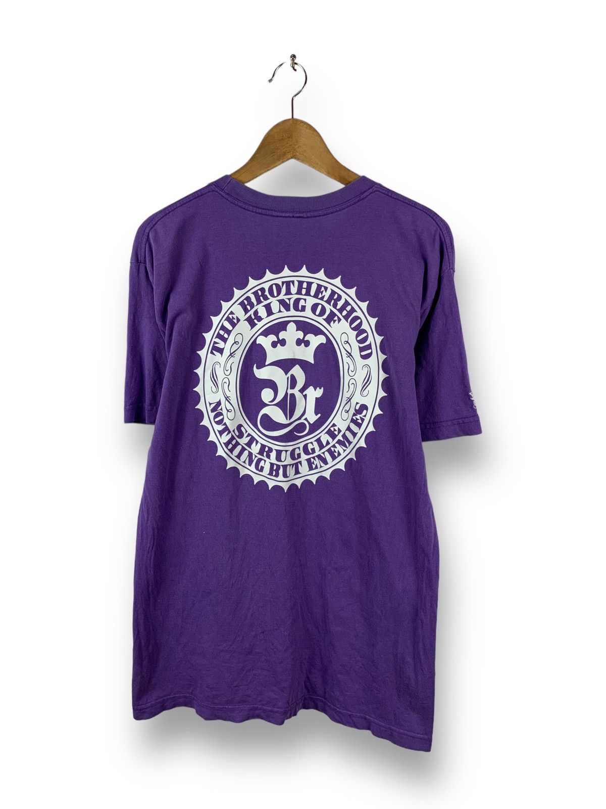 Japanese Brand Rare! Brotherhood Cash From Chaos Punk Design Art Tee Size US M / EU 48-50 / 2 - 2 Thumbnail