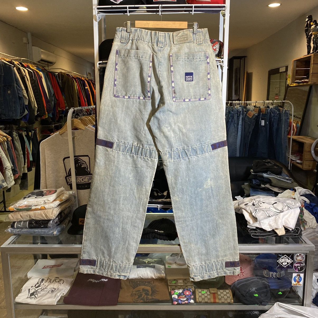 Marithe Francois Girbaud Bondage Denim Pants