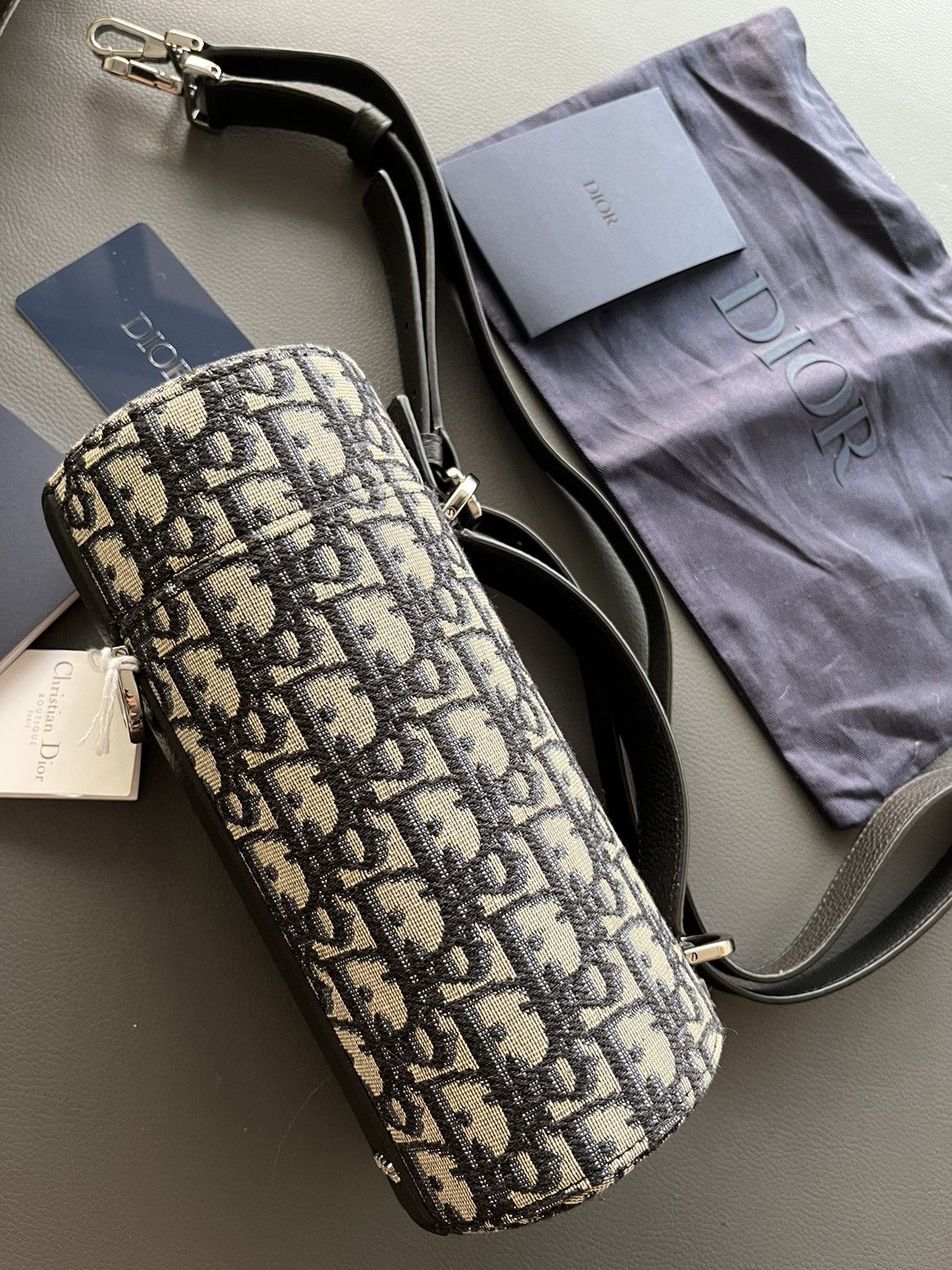 Dior Rare Brand New Limited Edition Oblique Roller Saddle Bag Size ONE SIZE - 13 Thumbnail