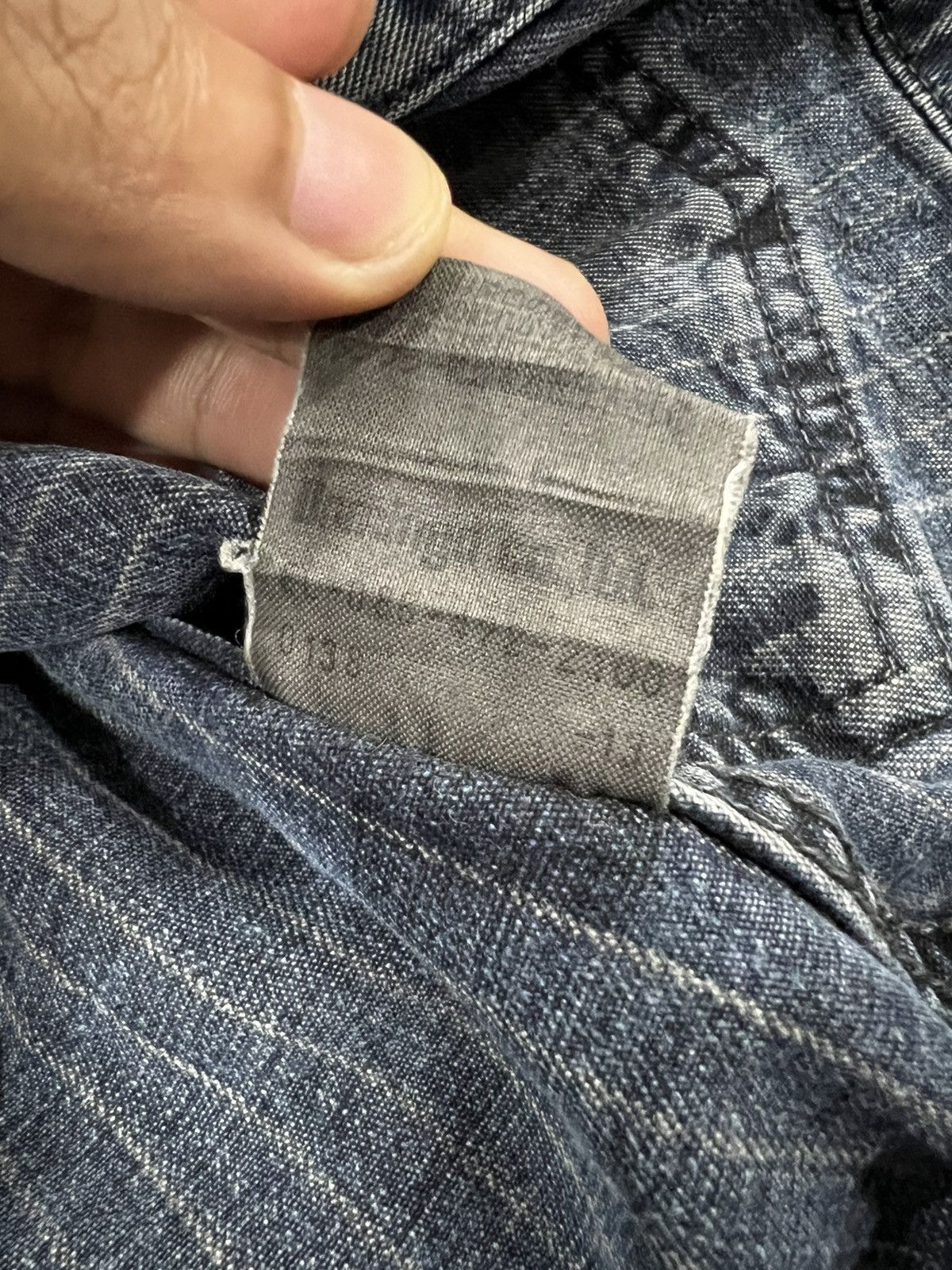45rpm 90s Domingo 🇯🇵 Indigo Dye Stripe 4 Pockets Workwear Jacket Size US S / EU 44-46 / 1 - 12 Thumbnail