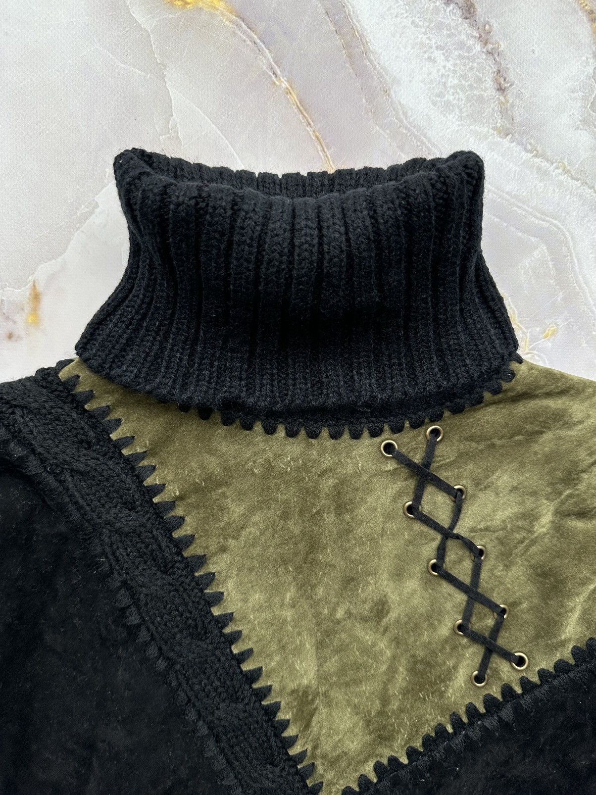 Japanese Brand Vintage Knit Sweater Y2K Size S / US 4 / IT 40 - 2 Thumbnail