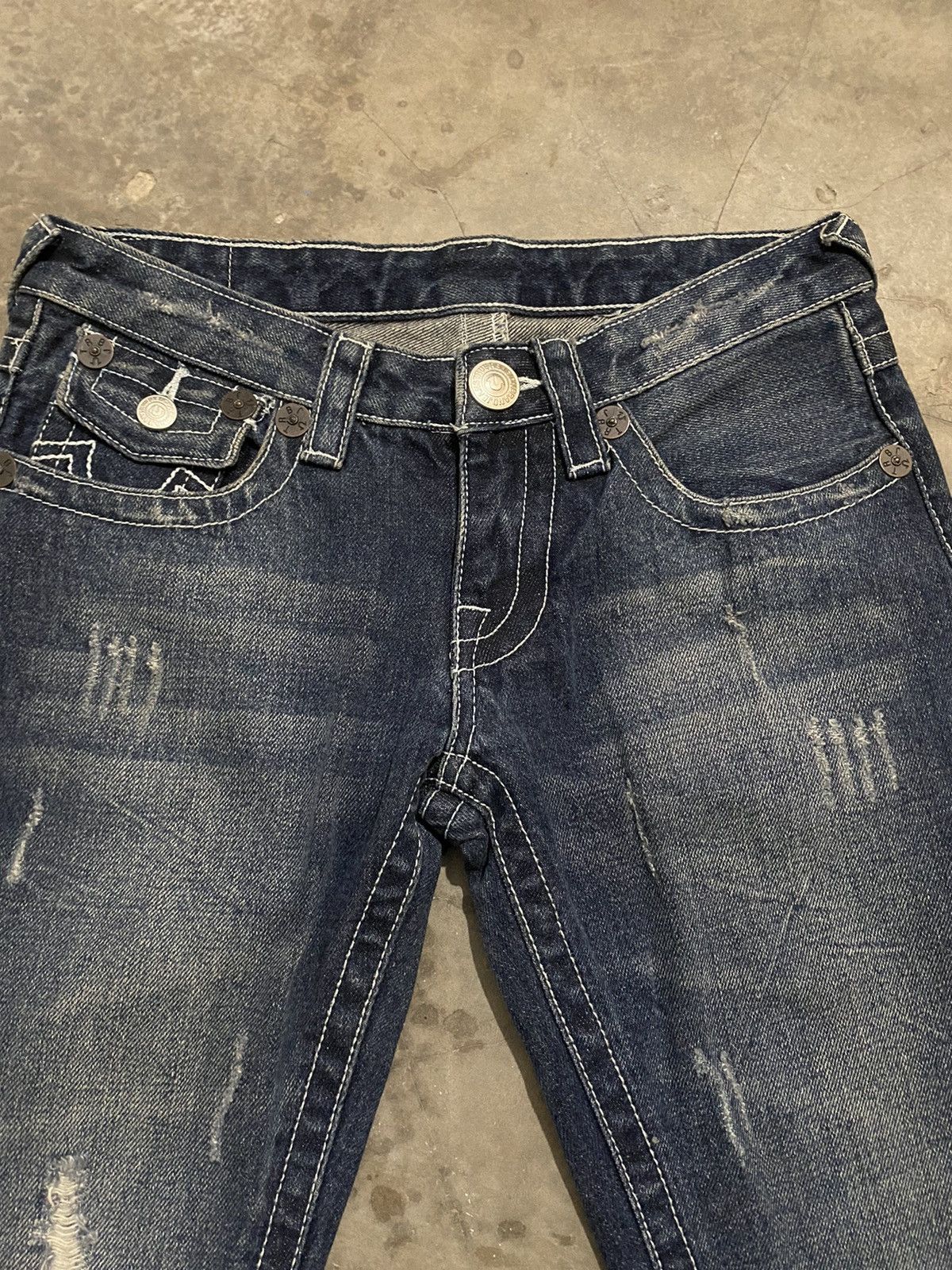 Super Flare Jeans True Religion Section Joey Low Rise p117