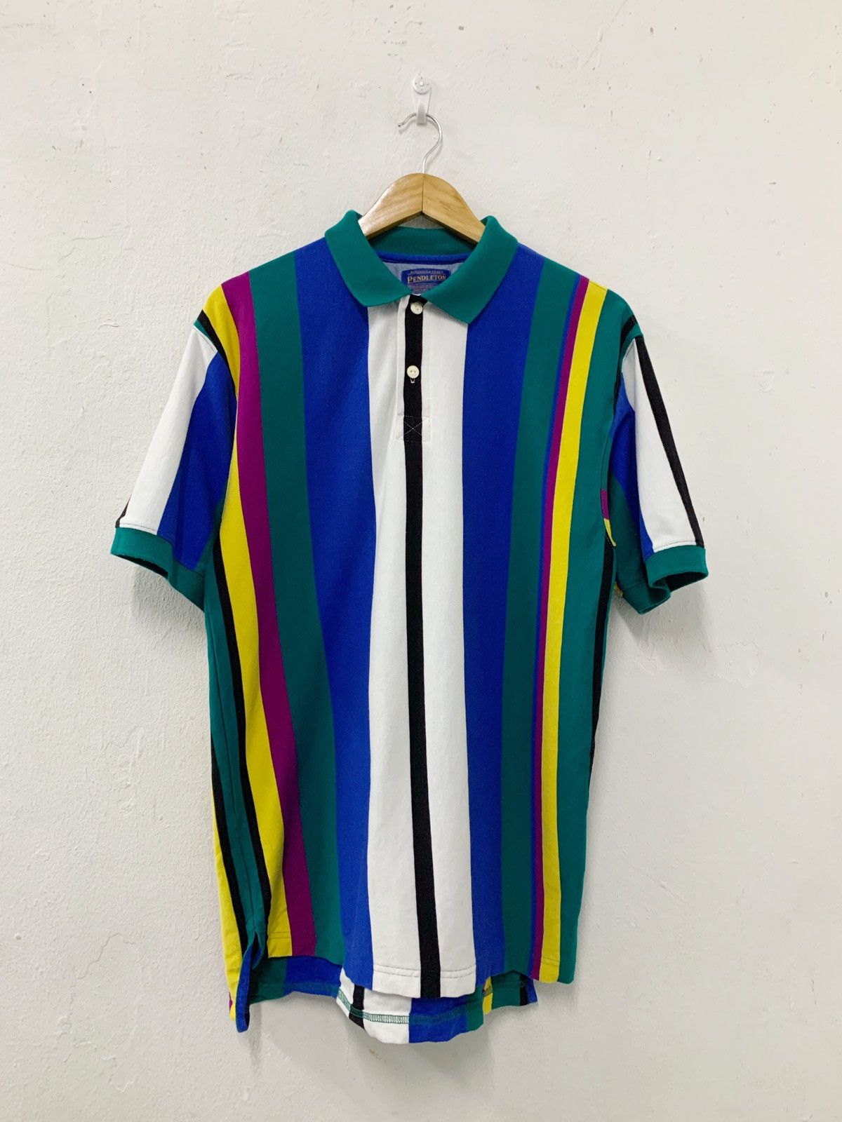 image of Pendleton Stripes Style Collar Shirts, Men's (Size Small)