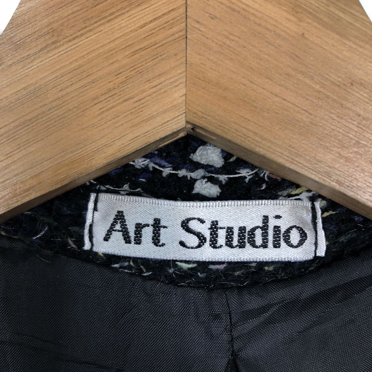 Japanese Brand VINTAGE ART STUDIO TWEED JACKET Size US M / EU 48-50 / 2 - 12 Thumbnail