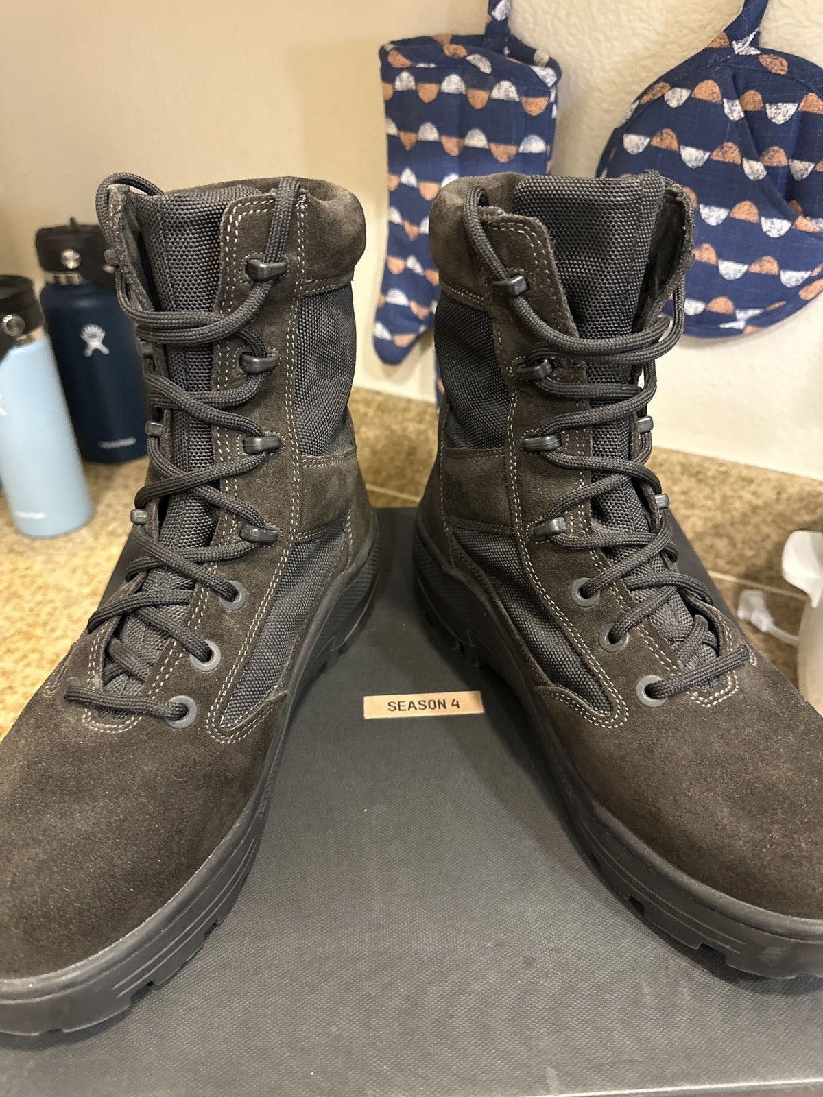 Yeezy Yeezy Season 4 - Combat Boots - Oil Size US 8.5 / EU 41-42 - 1 Thumbnail