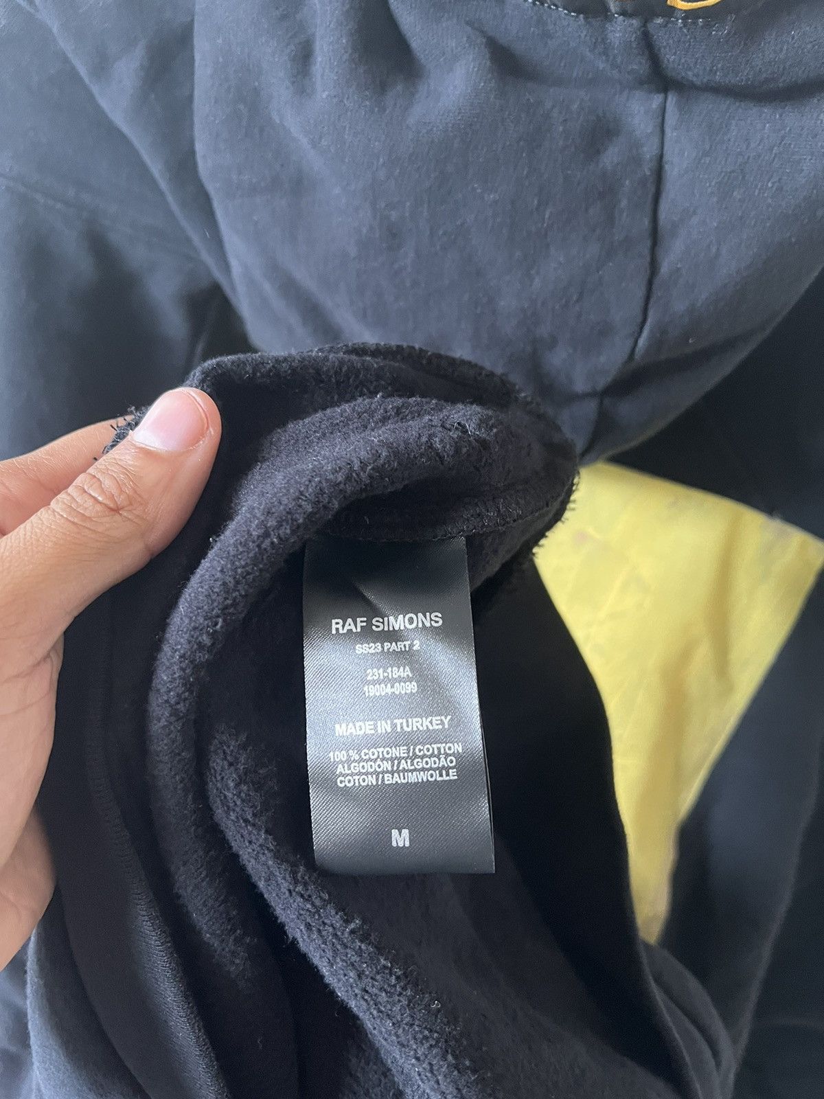 Raf Simons Raf Simons Destroyed Clasp Hoodie Size US M / EU 48-50 / 2 - 10 Thumbnail