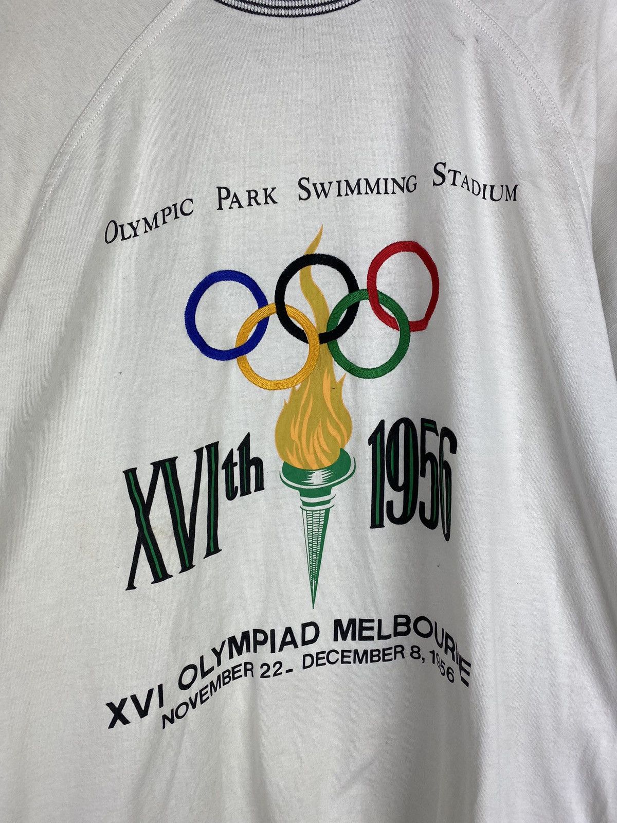 Adidas Rare VTG Adidas XVI Olympic Games 1956 men’s t shirt size M Size US M / EU 48-50 / 2 - 7 Thumbnail