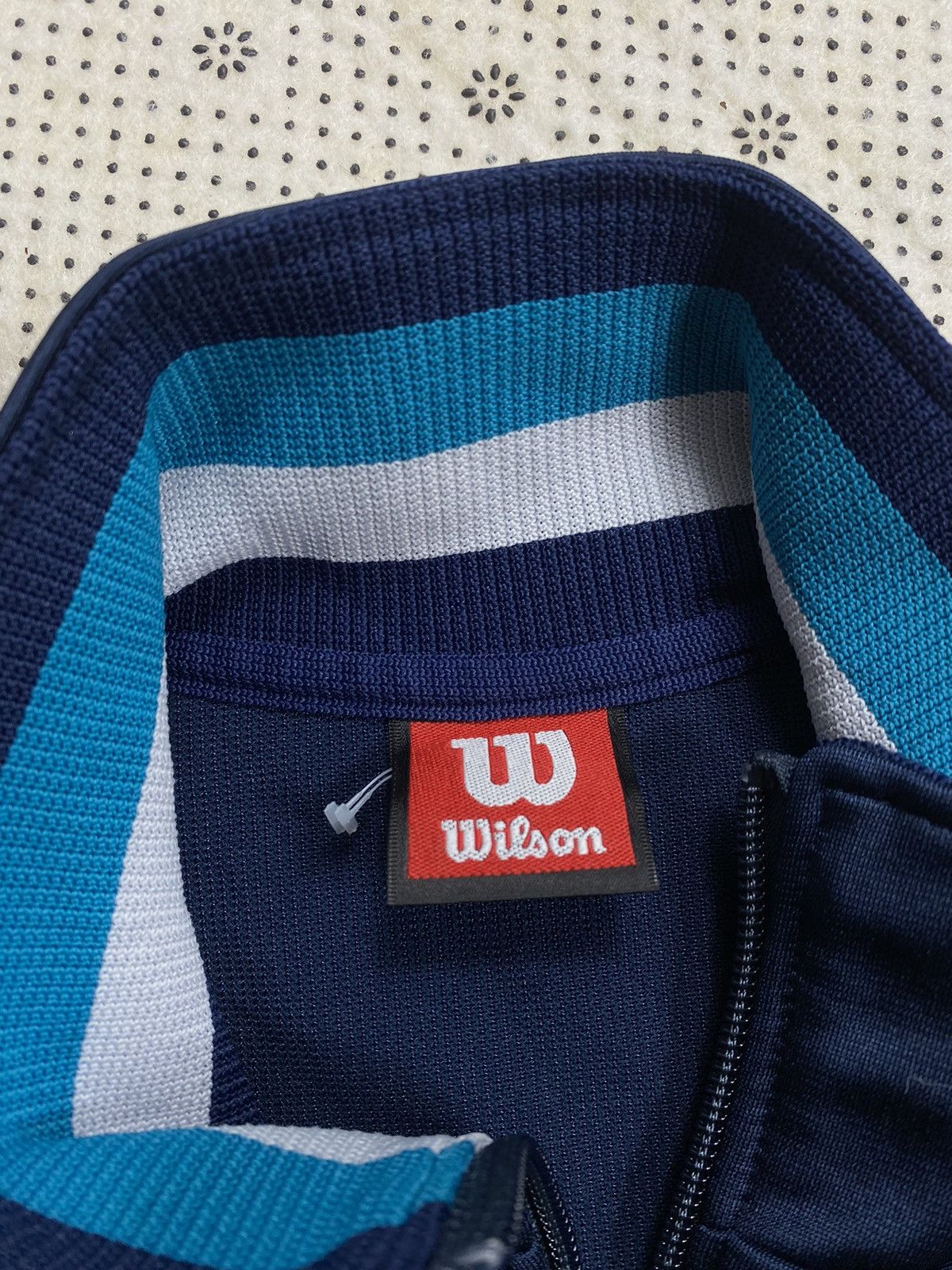 Sports Specialties Vintage Y2K Wilson Side Tap Logo Zip Up Training Jacket Size US M / EU 48-50 / 2 - 7 Thumbnail