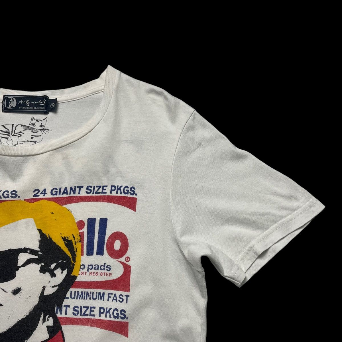 Andy Warhol × Hysteric Glamour 🇯🇵 ANDY WARHOL X HYSTERIC GLAMOUR POP ART TSHIRT Size US S / EU 44-46 / 1 - 7 Thumbnail