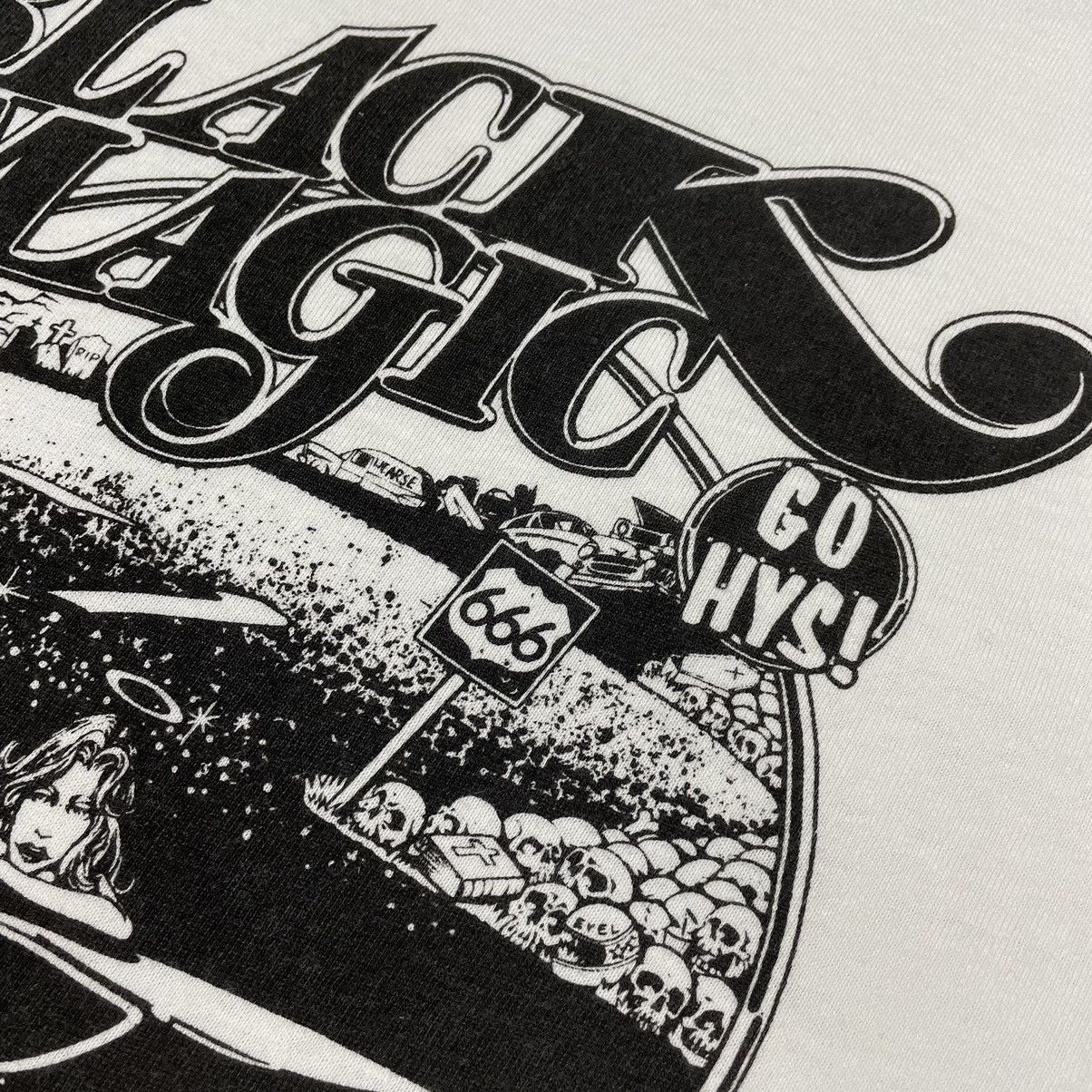Hysteric Glamour Vintage Hysteric Glamour Black Magic Graphic T-shirt Size US L / EU 52-54 / 3 - 7 Thumbnail