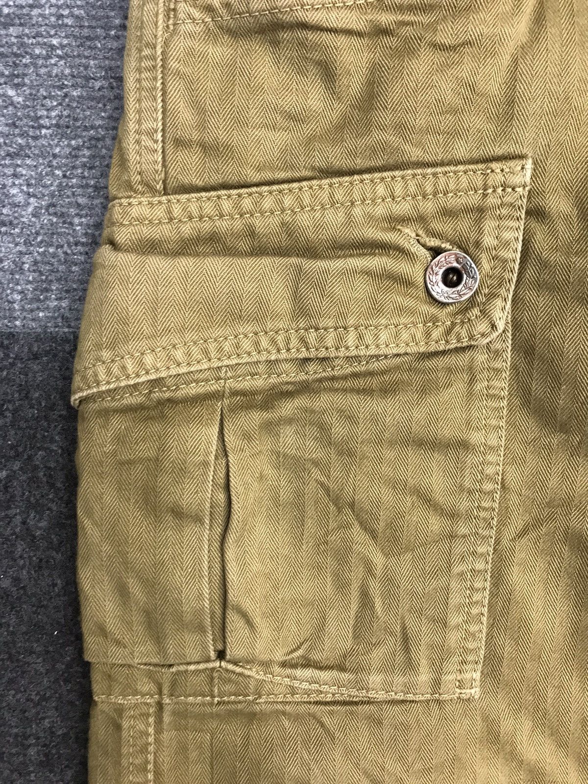 Japanese Brand × Spellbound Very Rare Archival SPELLBOUND Japan HBT Military Cargo Pant Size US 29 - 6 Thumbnail