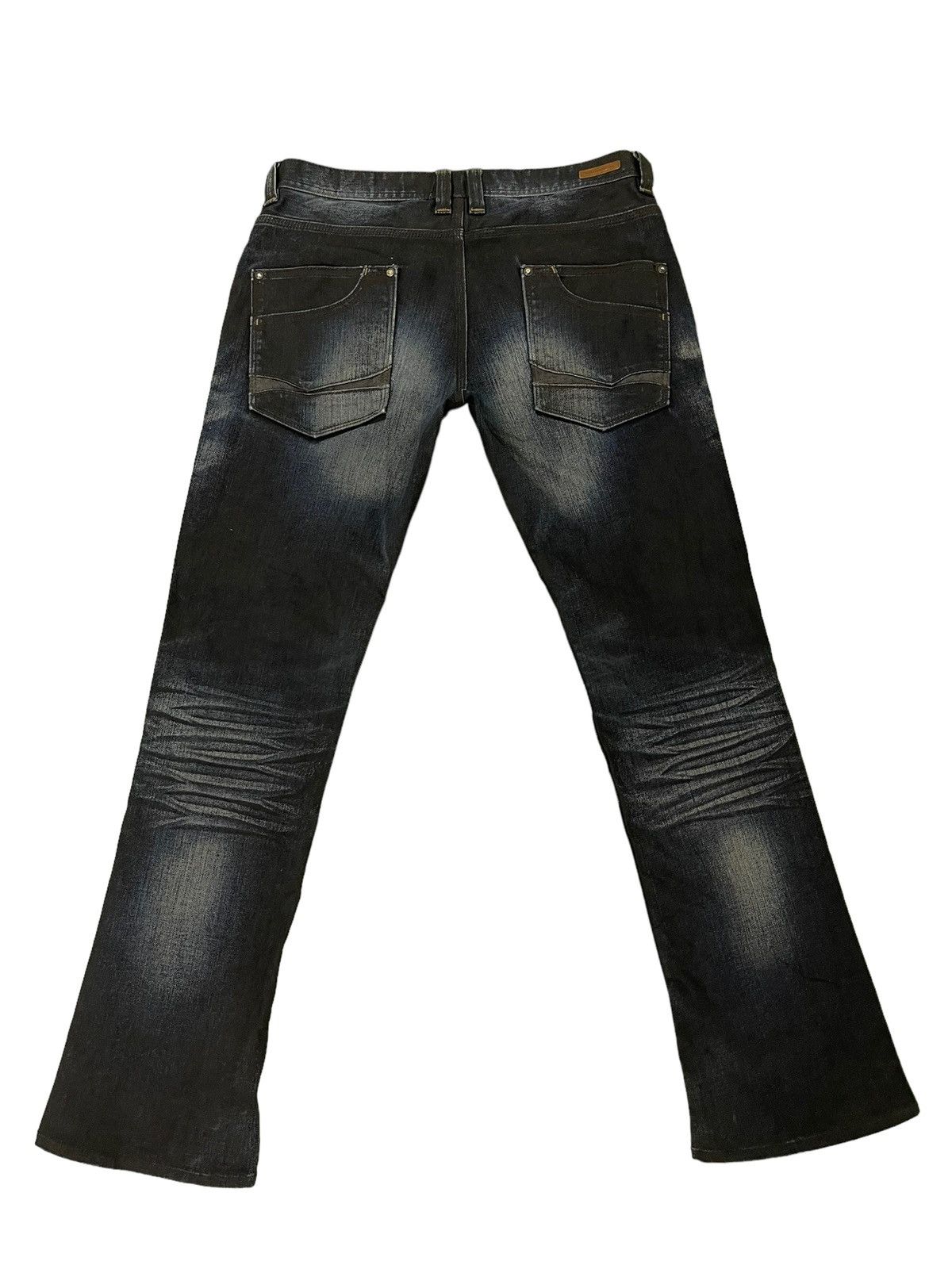 Japanese Brand Slim Jeans Nicole Club Coated Denim Clawmark Stretch 5🟦8 Size US 32 / EU 48 - 11 Thumbnail