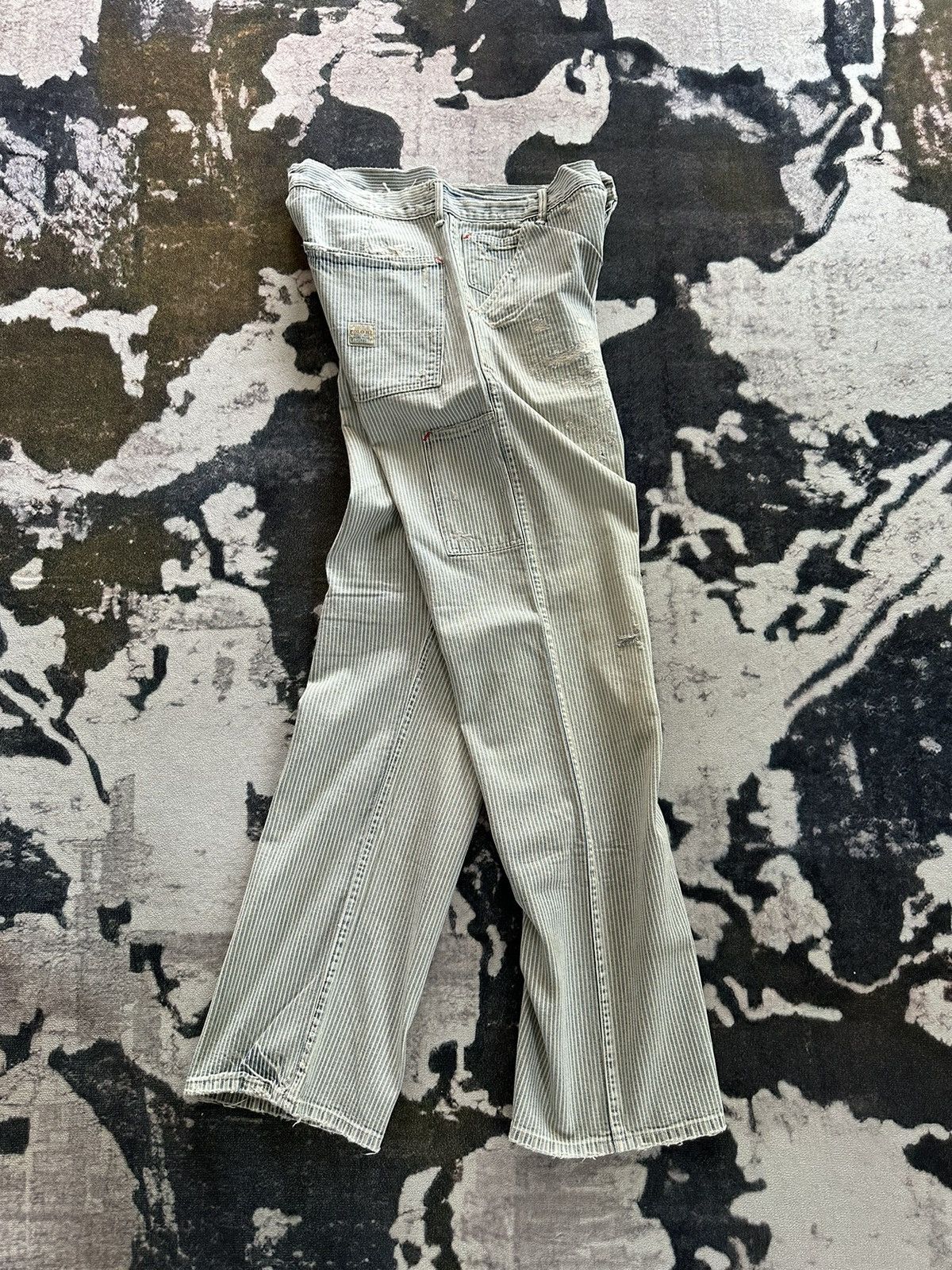 Polo Ralph Lauren 00s Polo Ralph Lauren carpenter wabash denim jeans Size US 34 / EU 50 - 3 Thumbnail