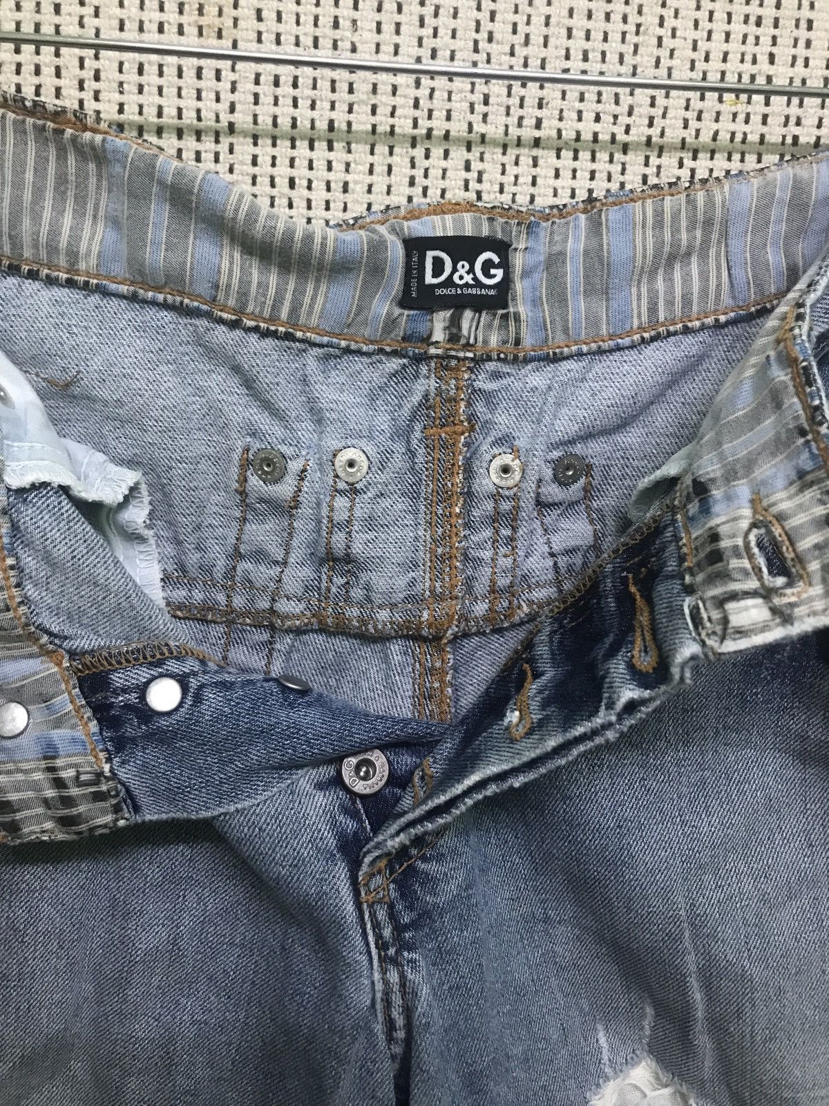 Dolce & Gabbana ‼️‼️ vintage distressed dolce & gabbana very rare Size US 34 / EU 50 - 12 Thumbnail