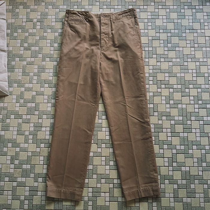 Visvim Chino pants hw taper dmgd | Grailed