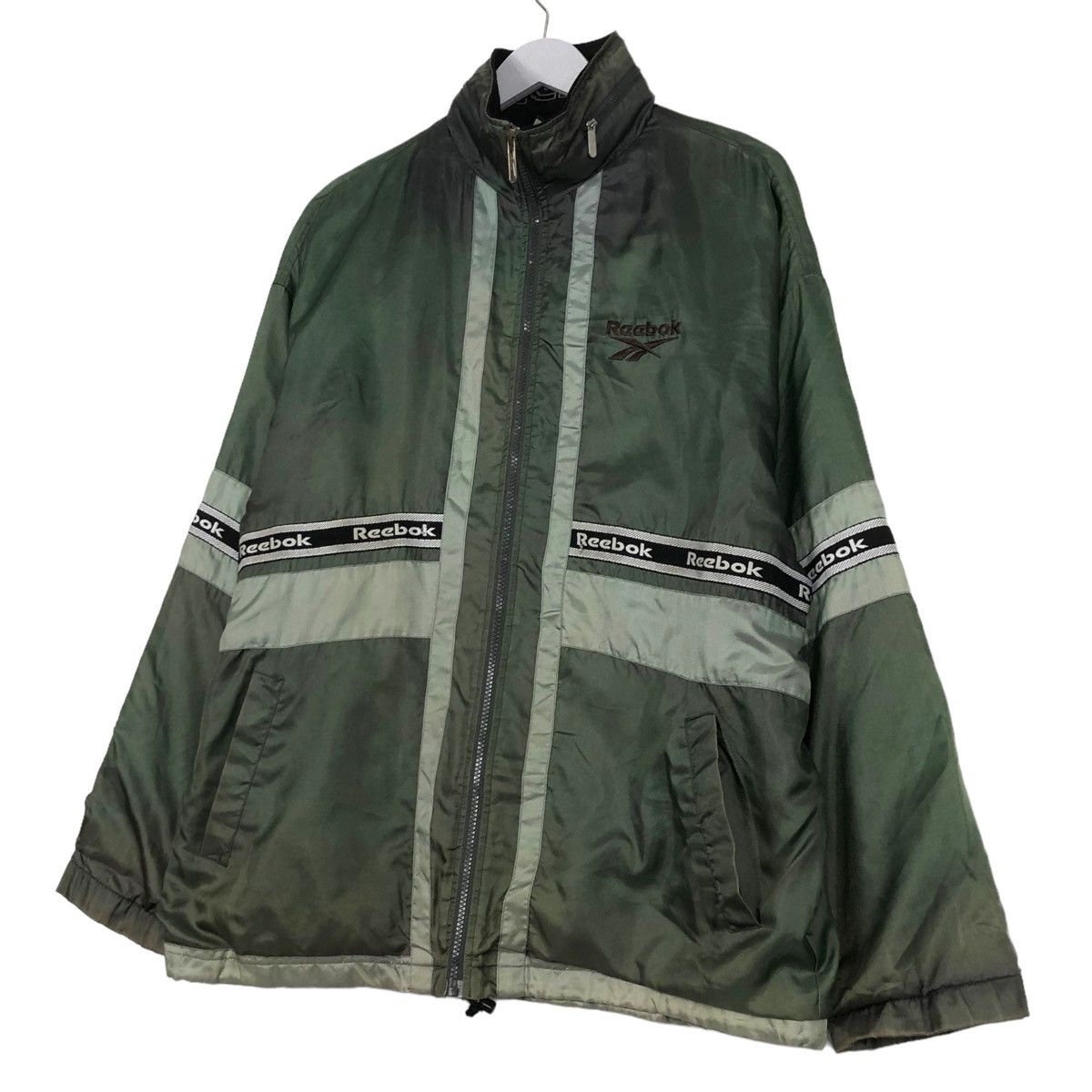 Reebok × Vintage 💥90s REEBOK VINTAGE SUNFADED WINDBREAKER JACKET Size US L / EU 52-54 / 3 - 3 Thumbnail