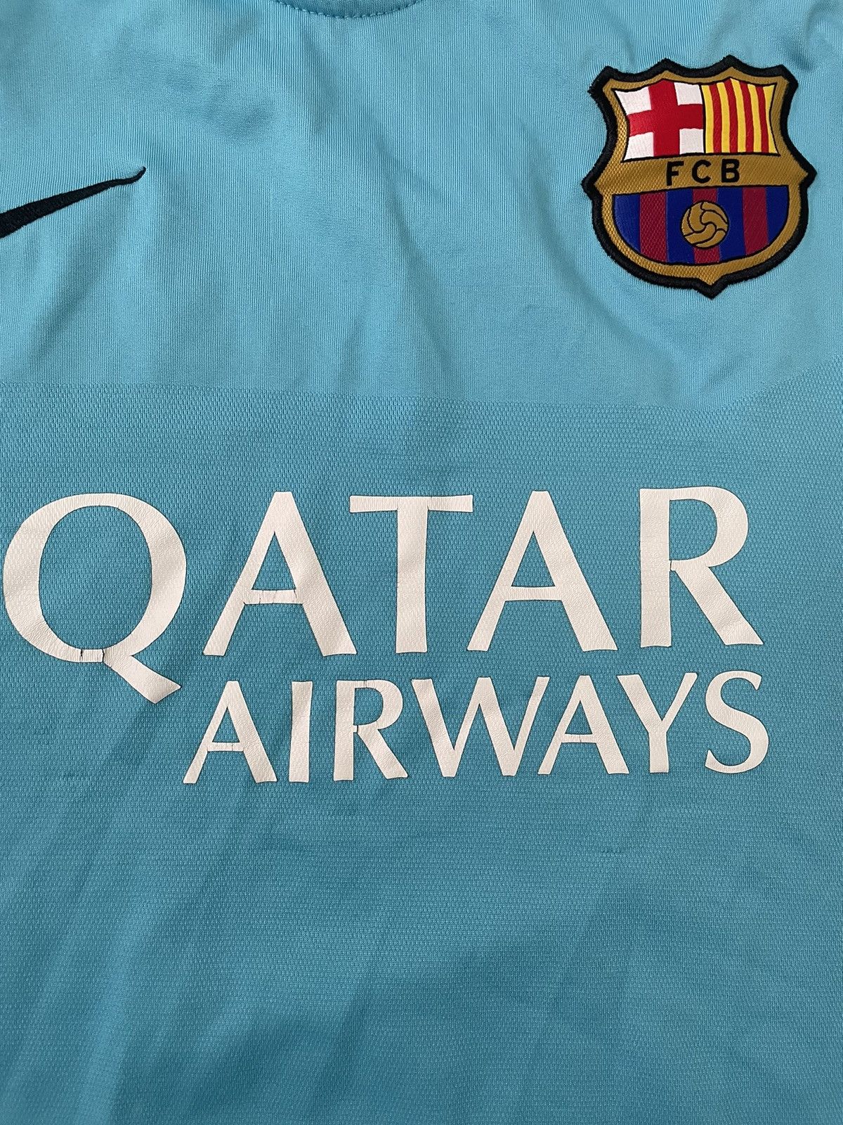 Nike × Vintage Nike Barcelona soccer jersey Size US M / EU 48-50 / 2 - 7 Thumbnail