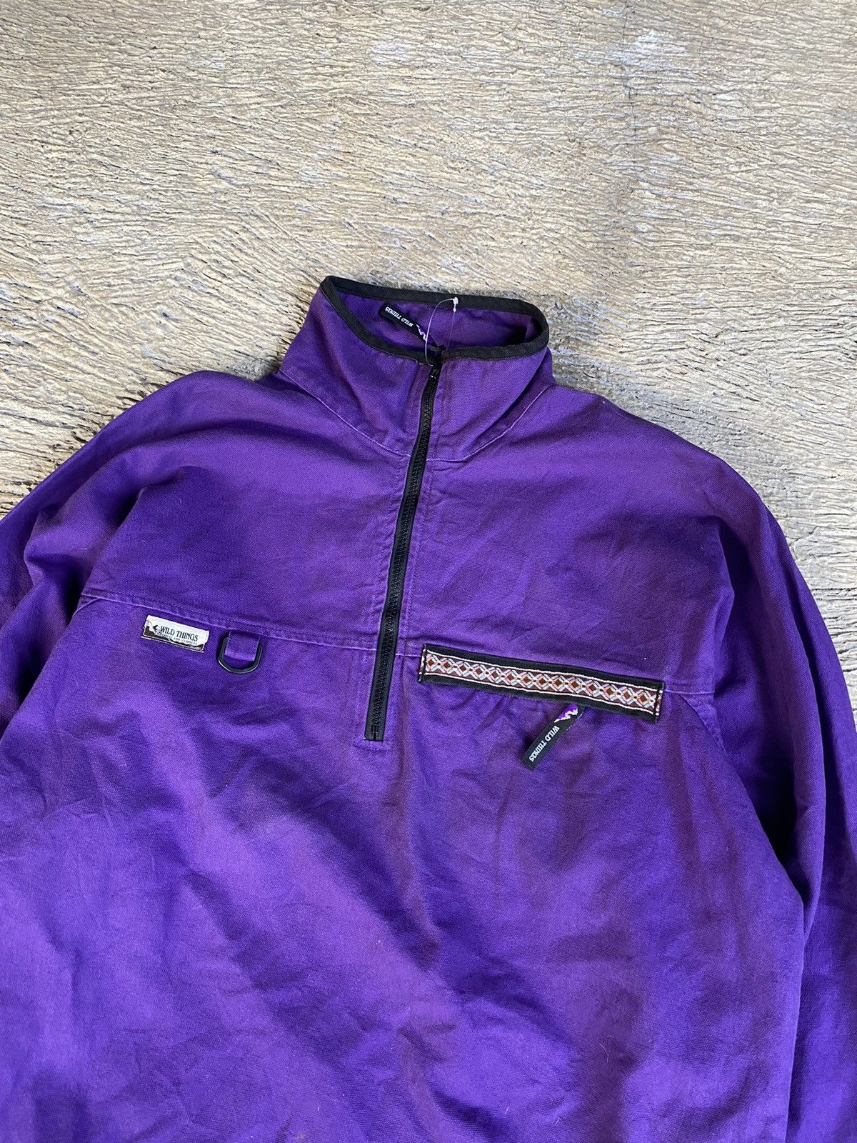 Vintage Wild Thing cotton zip jacket Size US M / EU 48-50 / 2 - 2 Thumbnail