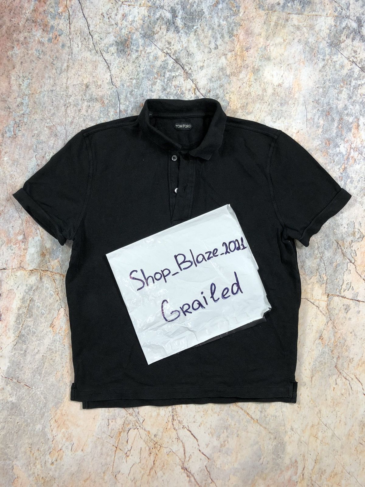 Tom Ford Tom ford black polo Size US L / EU 52-54 / 3 - 2 Thumbnail