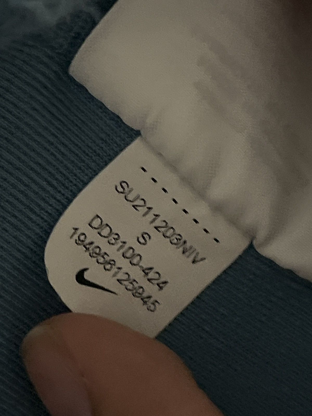 Nike Nike Tech Fleece Baby Blue Size US S / EU 44-46 / 1 - 6 Thumbnail