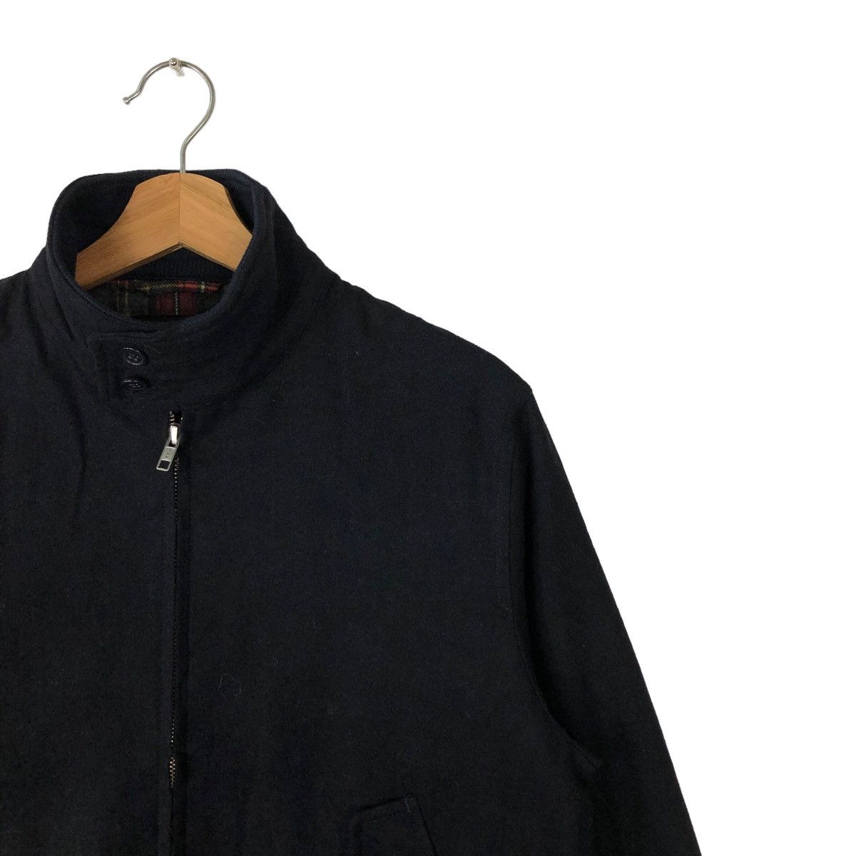 Japanese Brand VINTAGE BOMBER JACKET CHESTER BRO’S TARTAN LINING RICK OWENS Size US M / EU 48-50 / 2 - 5 Thumbnail