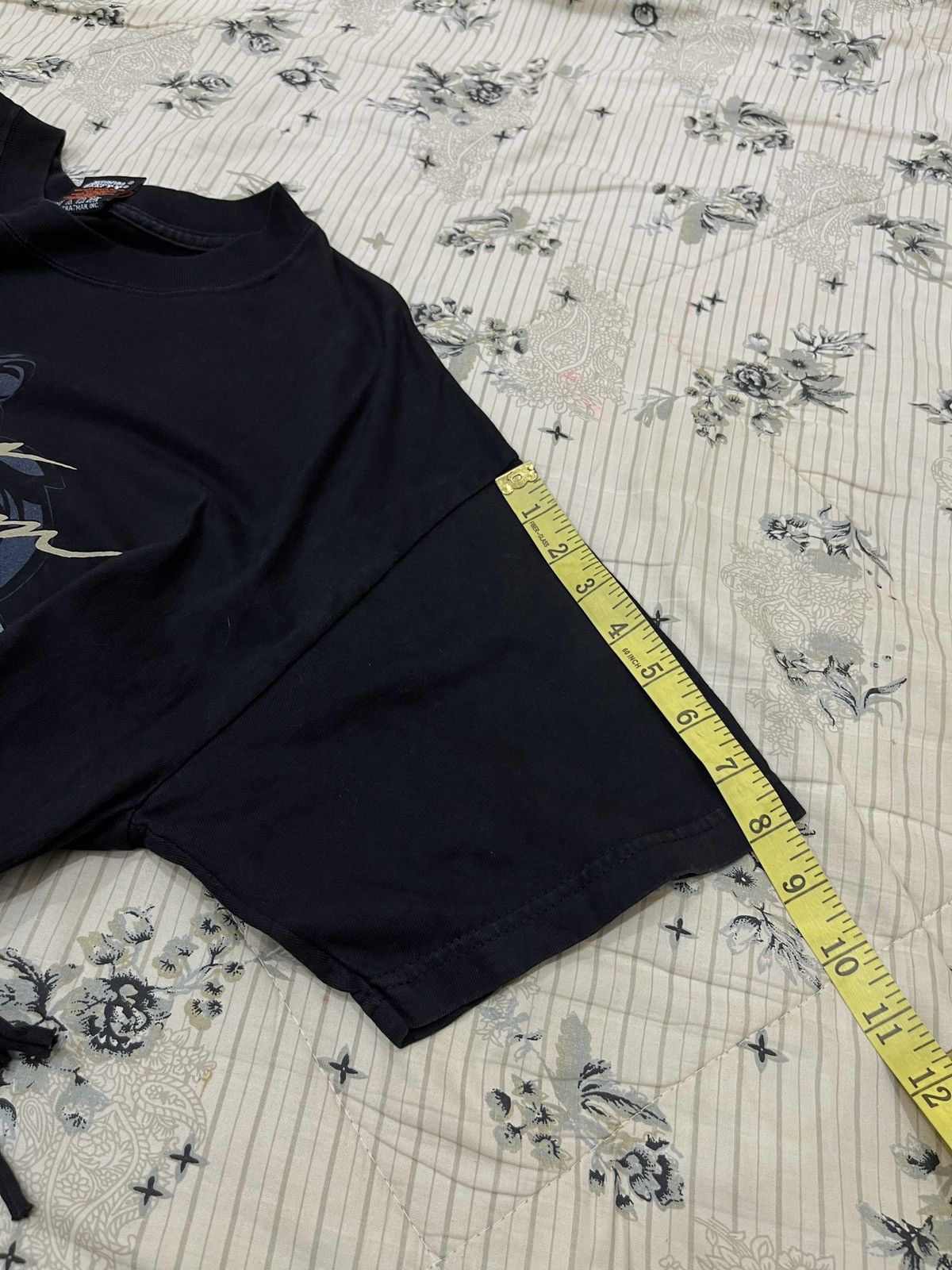Harley Davidson × Vintage (Qqqq). VINTAGE HARLEY DAVIDSON CUSTOM CROP T SHIRTS Size L / US 10 / IT 46 - 12 Thumbnail