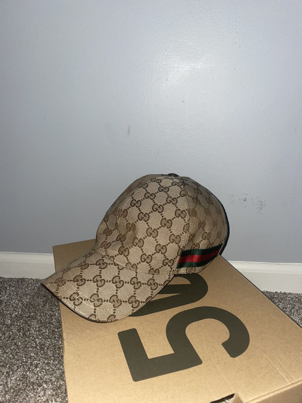 Gucci Brown gucci hat Grailed