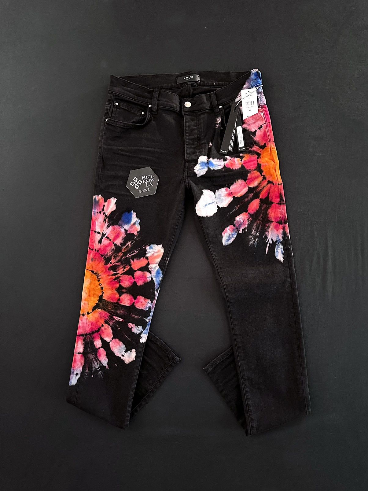 Amiri Amiri Tie Dye Denim Jeans Size US 32 / EU 48 - 1 Thumbnail