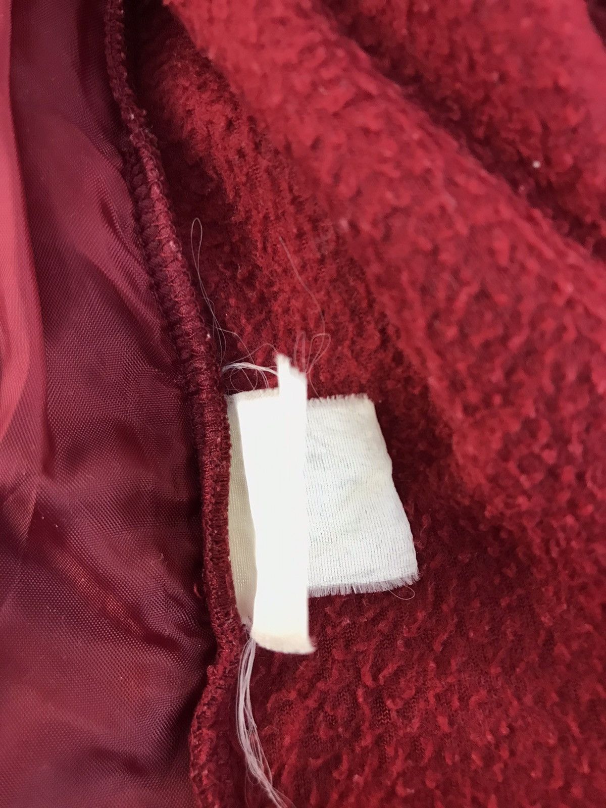 Disney The Pooh Fleece Full Zip Jacket Big Embroidery Logo