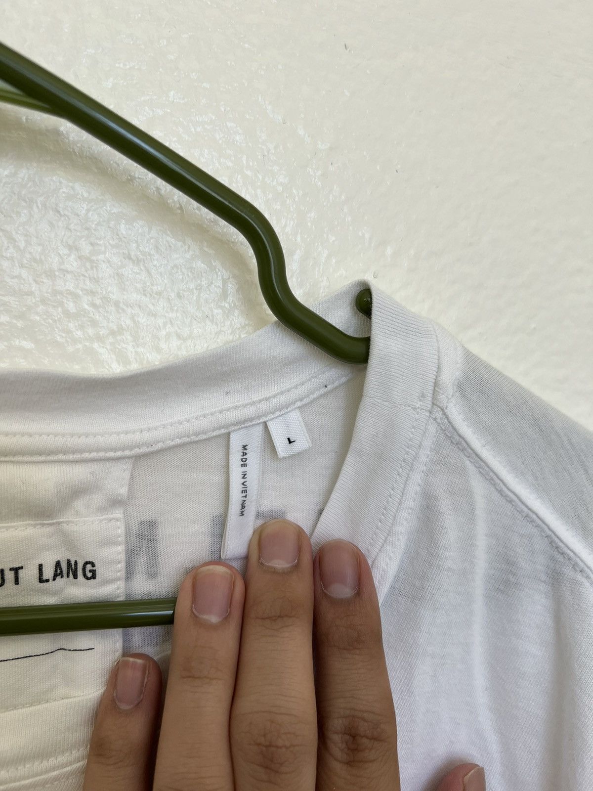 Helmut Lang Helmut Lang Ghost Face Tee Size US L / EU 52-54 / 3 - 3 Thumbnail