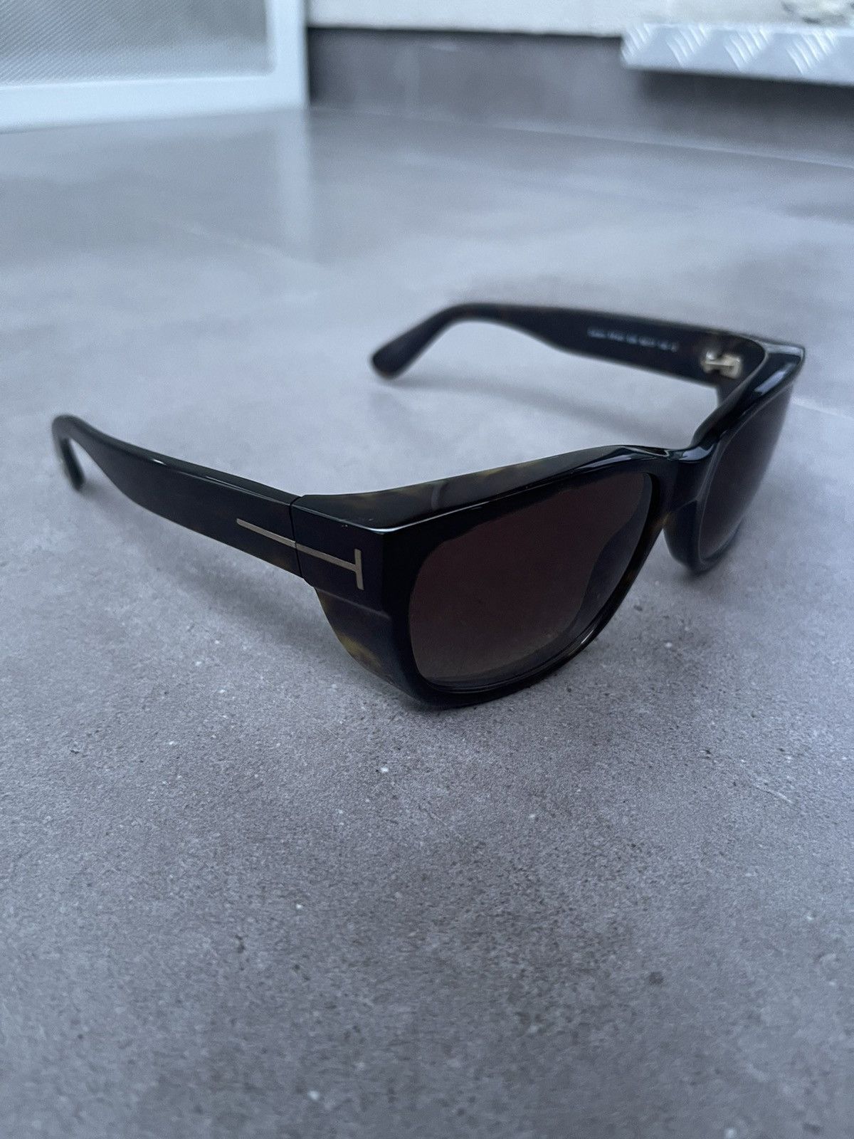 Tom Ford !DS! Tom Ford Carson TF441 52K 3D Black Camo Sunglasses Size ONE SIZE - 4 Thumbnail