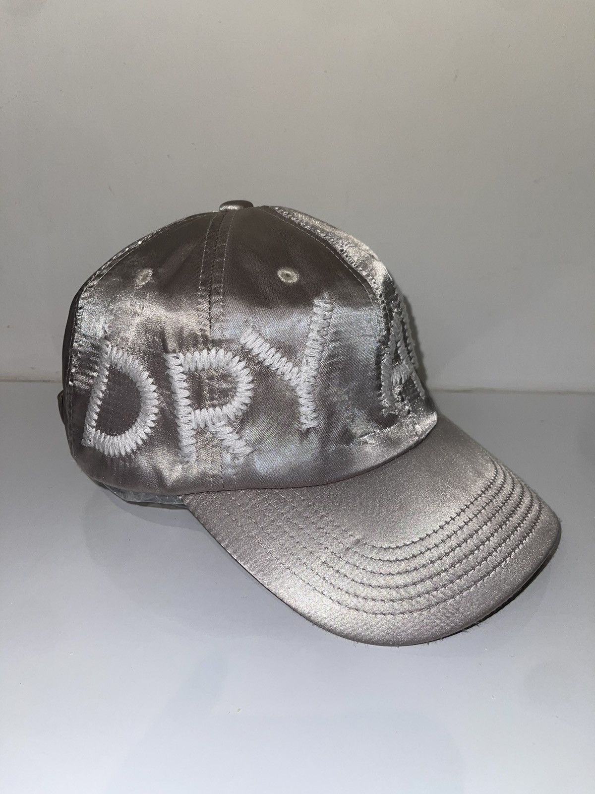 Cactus Plant Flea Market × Human Made CPFM X Human Made Dry Alls Satin Silver Cap 2018 Size ONE SIZE - 2 Thumbnail