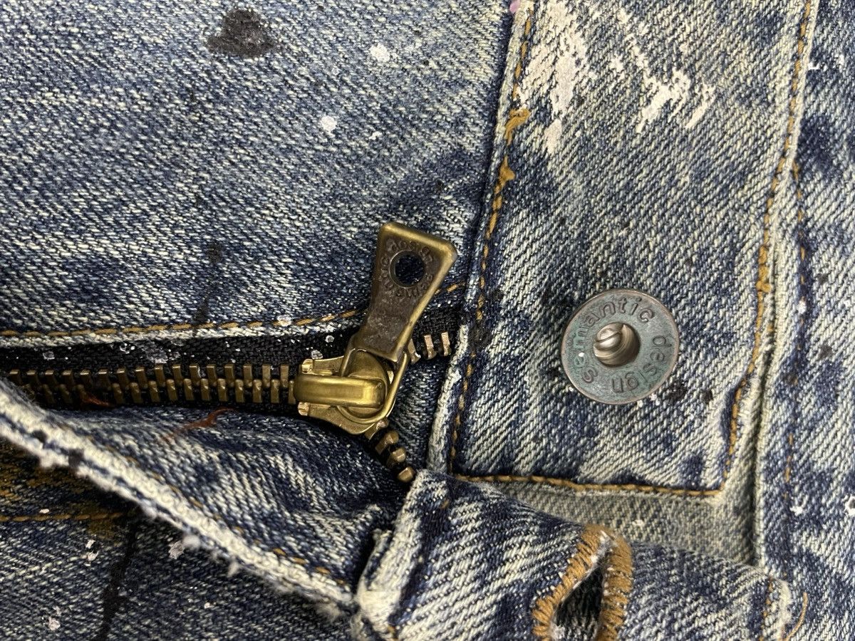 Tornado Mart Semantic Design Japan Flare Painter Jeans Size US 33 - 8 Thumbnail