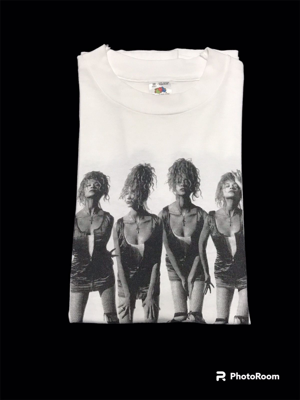 Rap Tees × Vintage Vintage 90s Body Rap London Aphrodisiac XCI/XXII tee Size US M / EU 48-50 / 2 - 7 Thumbnail