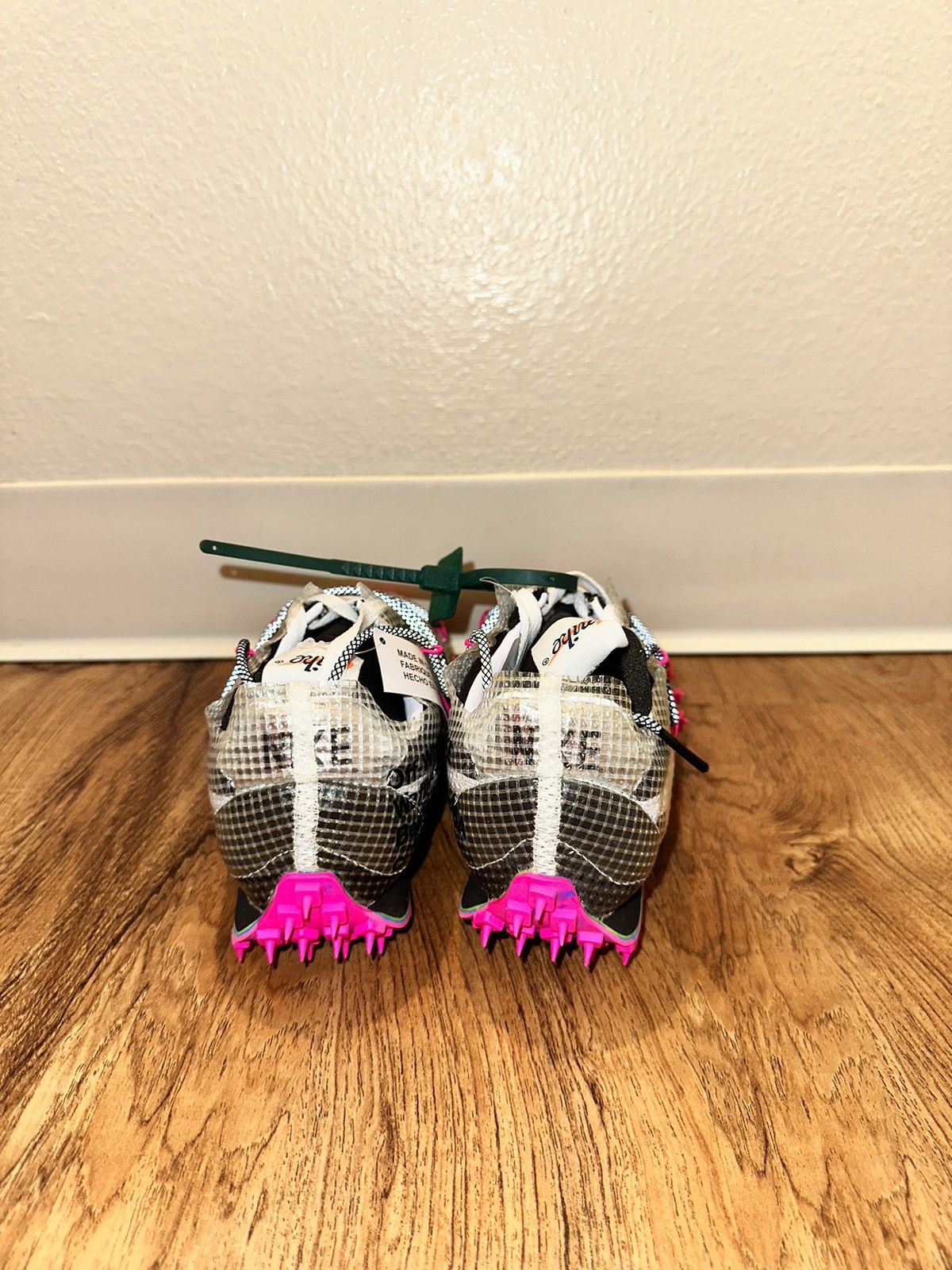 Nike × Off-White Nike Waffle Racer Off-White Black (Women's) Size US 8.5 / IT 38.5 - 2 Thumbnail