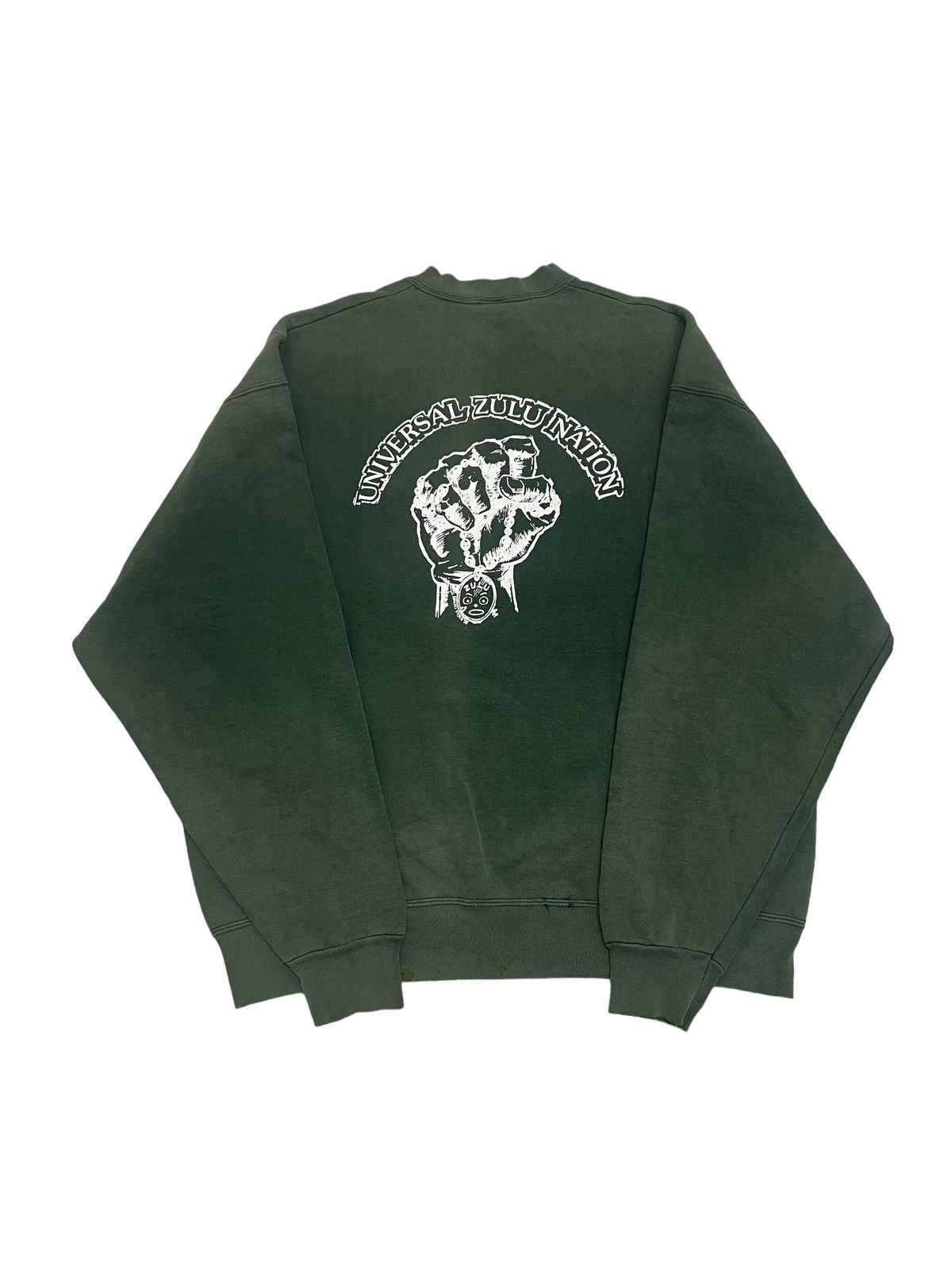 Band Tees Vintage 90s Zulu Nation Hip Hop Sweatshirts T-shirt Size US XL / EU 56 / 4 - 2 Thumbnail