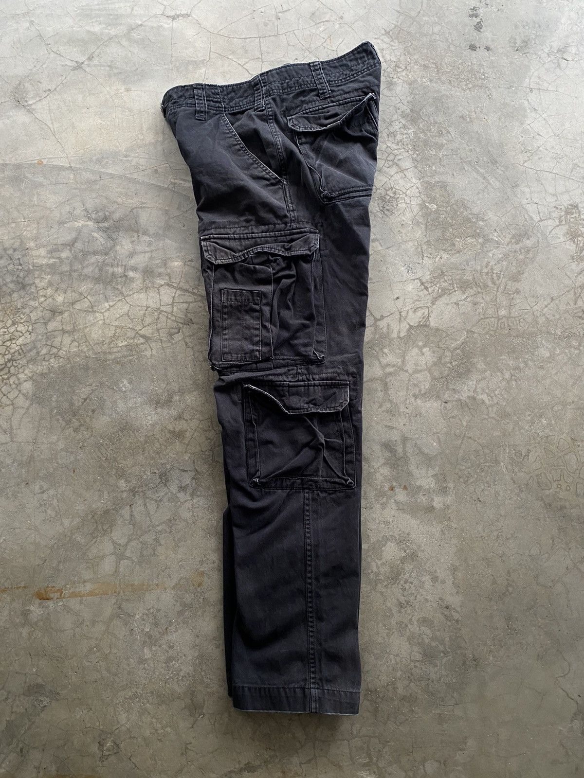 If Six Was Nine × Japanese Brand × Le Grande Bleu (L.G.B.) Baggy Jeans Japanese R.C.c 986 Cargo Bondage Size US 30 / EU 46 - 11 Thumbnail