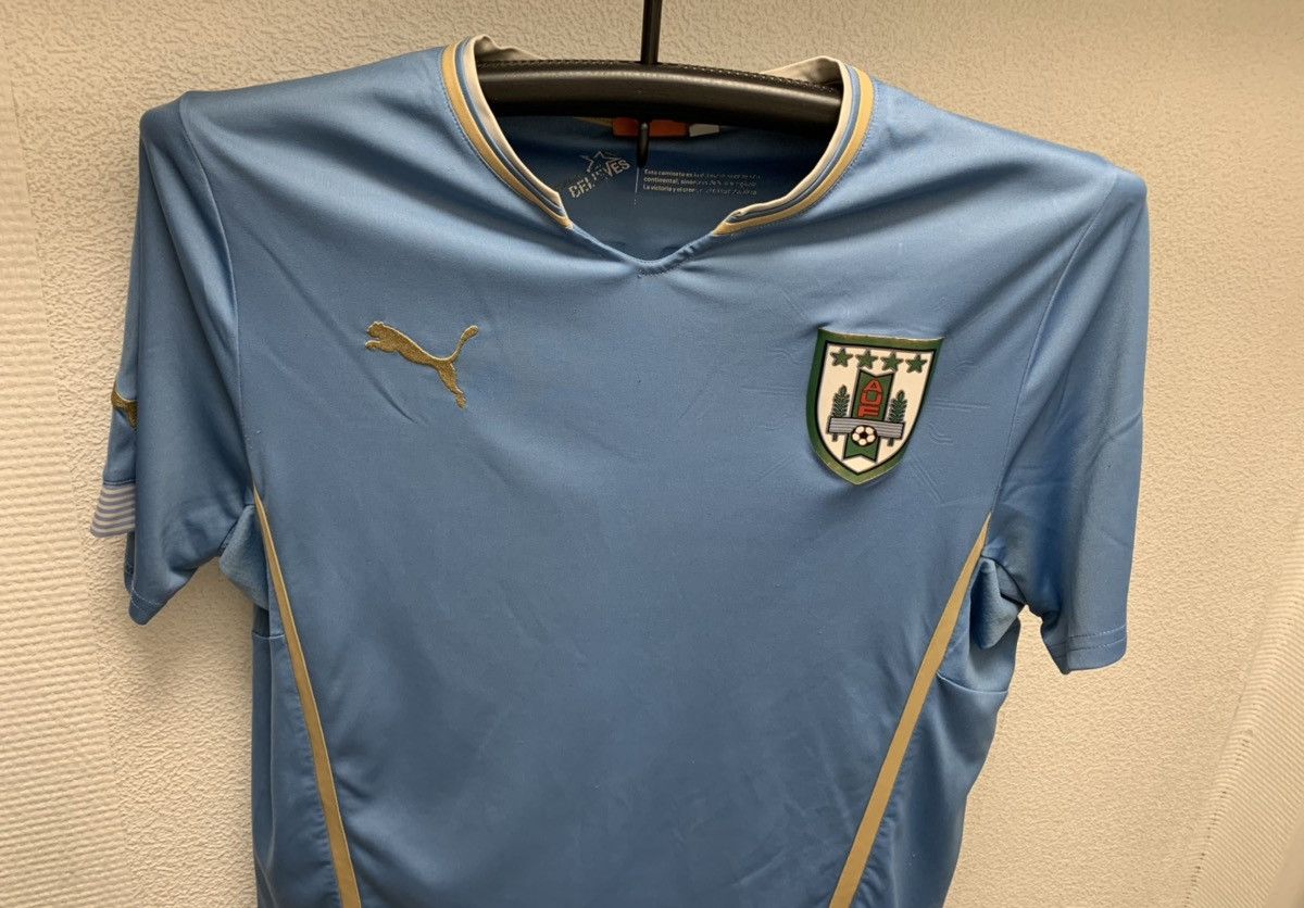 Puma Puma Uruguay Suarez 9 AUF soccer jersey M Size US M / EU 48-50 / 2 - 3 Thumbnail
