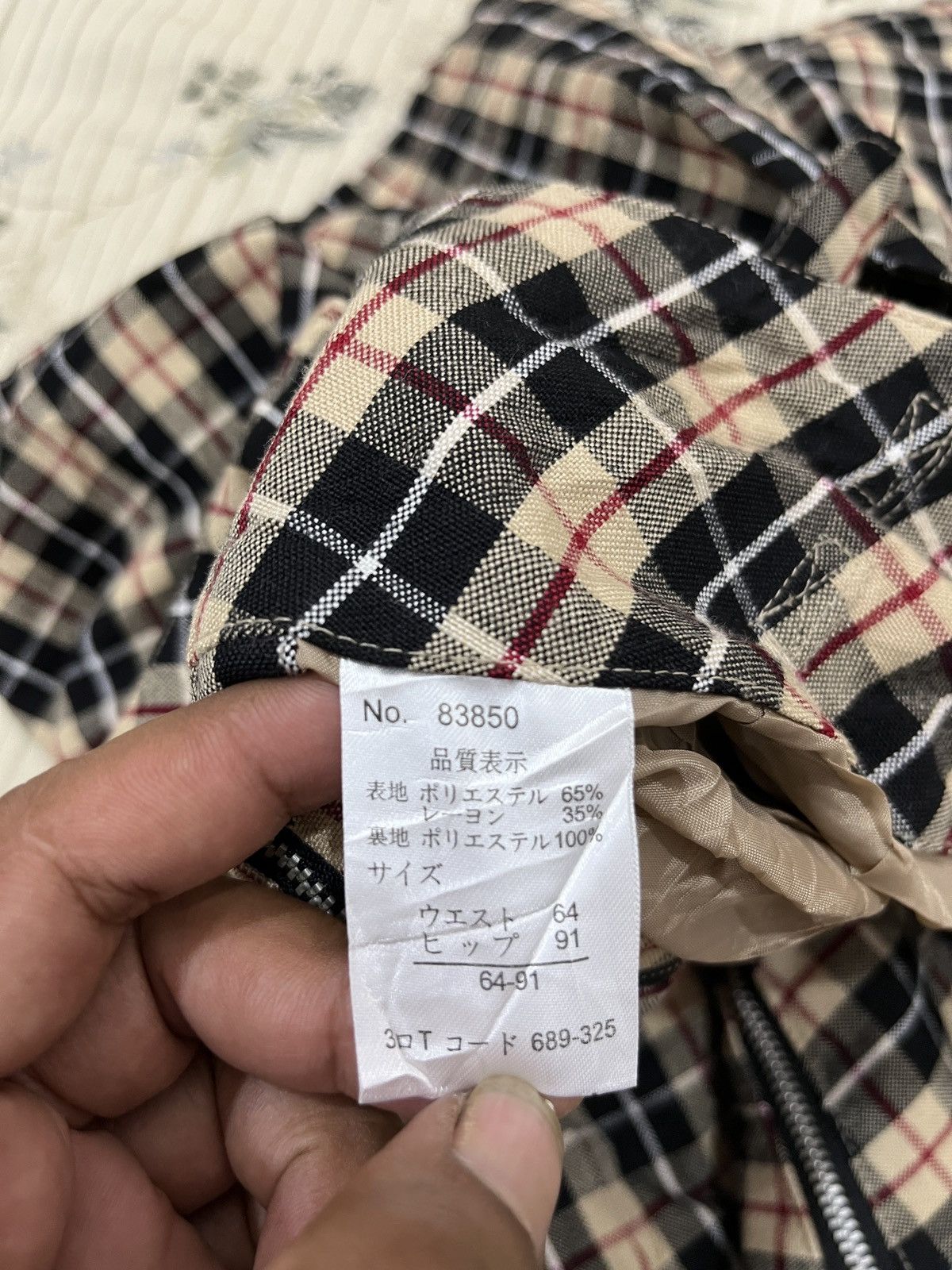 Hypebeast (Uuuu) 🔥💣 ARCHIVE RASBORA TARTAN SKIRTS Size 27" / US 4 / IT 40 - 11 Thumbnail