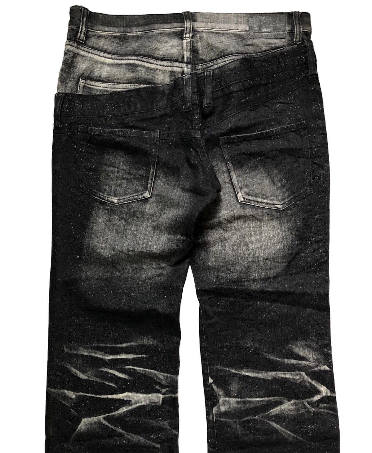 ABAHOUSE × If Six Was Nine × Le Grande Bleu (L.G.B.) Abahouse double waist denim pants Size US 34 / EU 50 - 8 Thumbnail