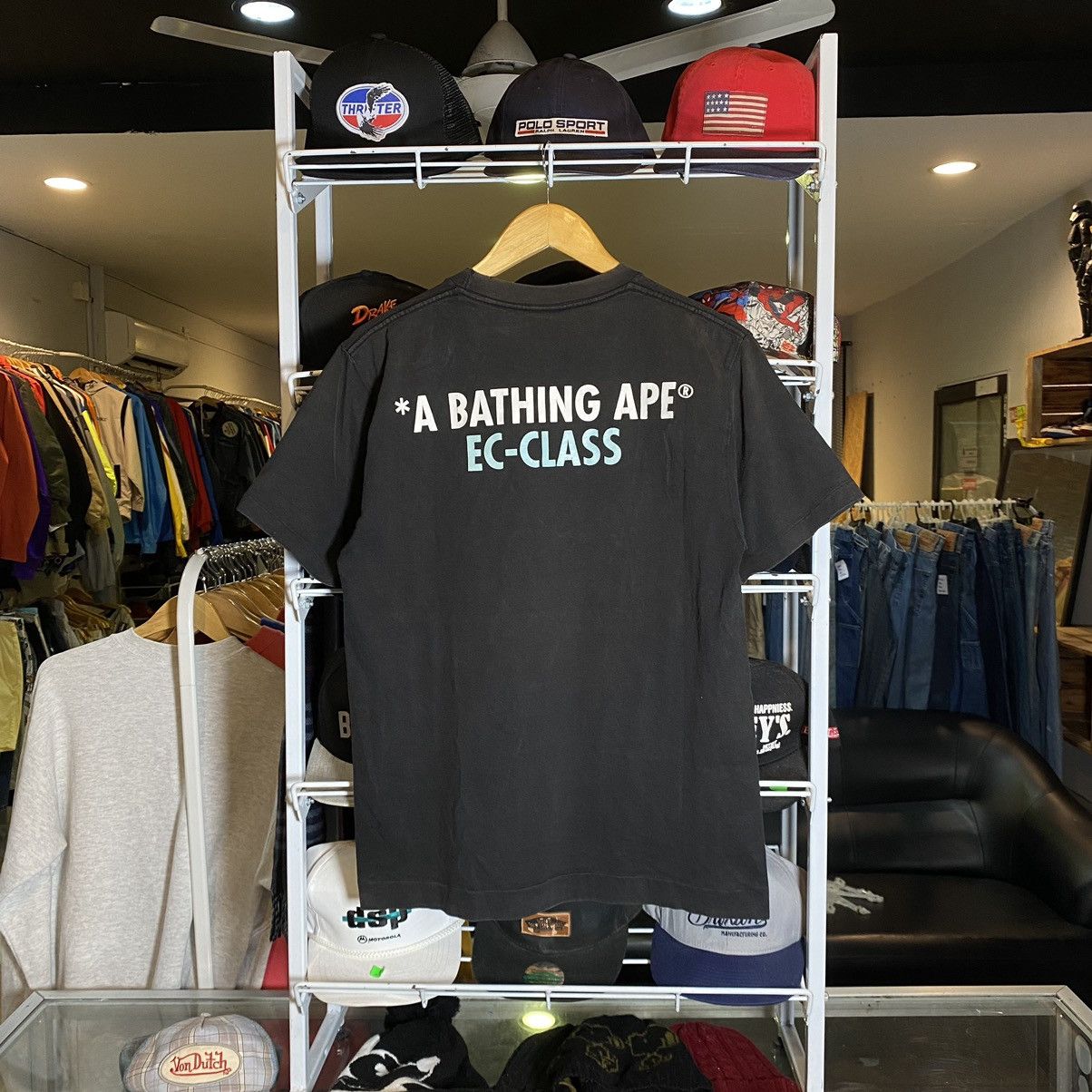 Bape VINTAGE RARE‼️Bape Economy Class Member Card Tee Size US M / EU 48-50 / 2 - 2 Thumbnail