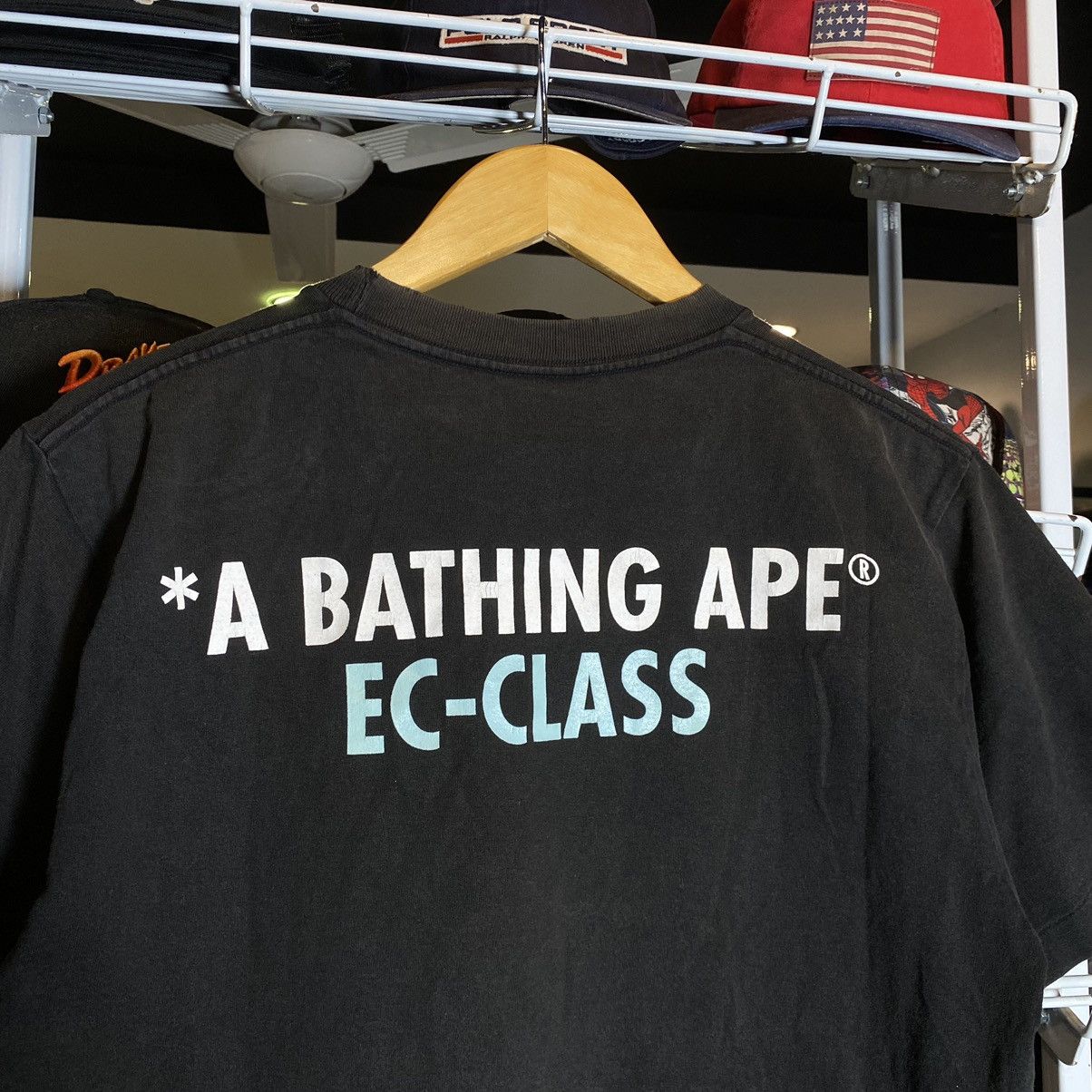 Bape VINTAGE RARE‼️Bape Economy Class Member Card Tee Size US M / EU 48-50 / 2 - 7 Thumbnail