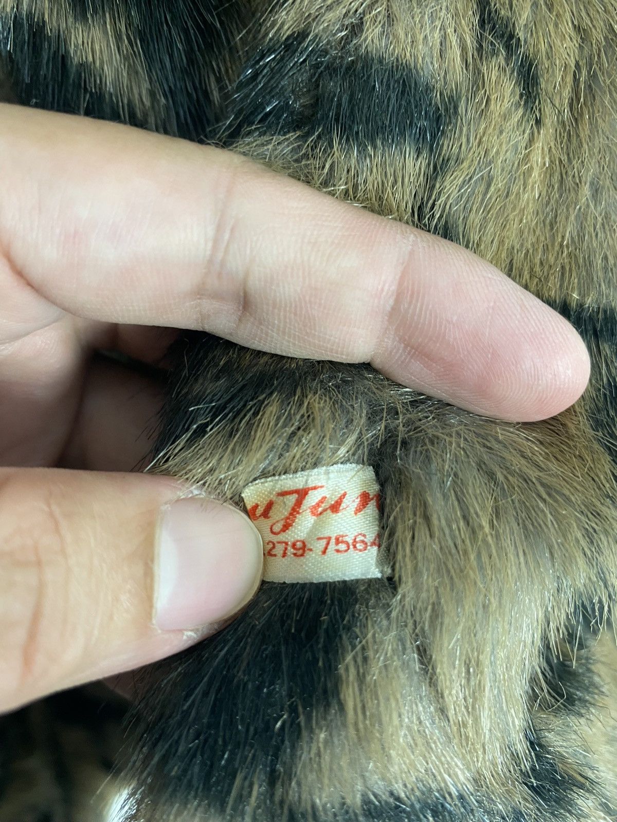 Japanese Brand Rare‼️ Vintage You Jun Faux Fur Jacket Size XL / US 12-14 / IT 48-50 - 9 Thumbnail