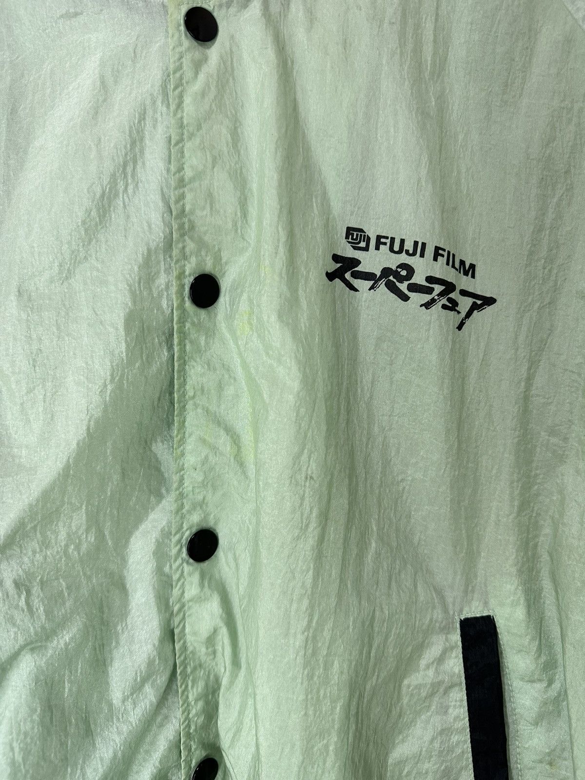 Fujifilm Vintage 90’s Fujiflim Bomber Style Jacket Design Rare piece Size US L / EU 52-54 / 3 - 5 Thumbnail