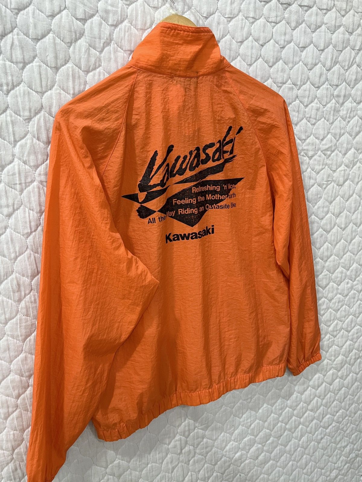 Vintage (Vvvv)💣🔥VTG KAWASAKI RACING Size US M / EU 48-50 / 2 - 3 Thumbnail