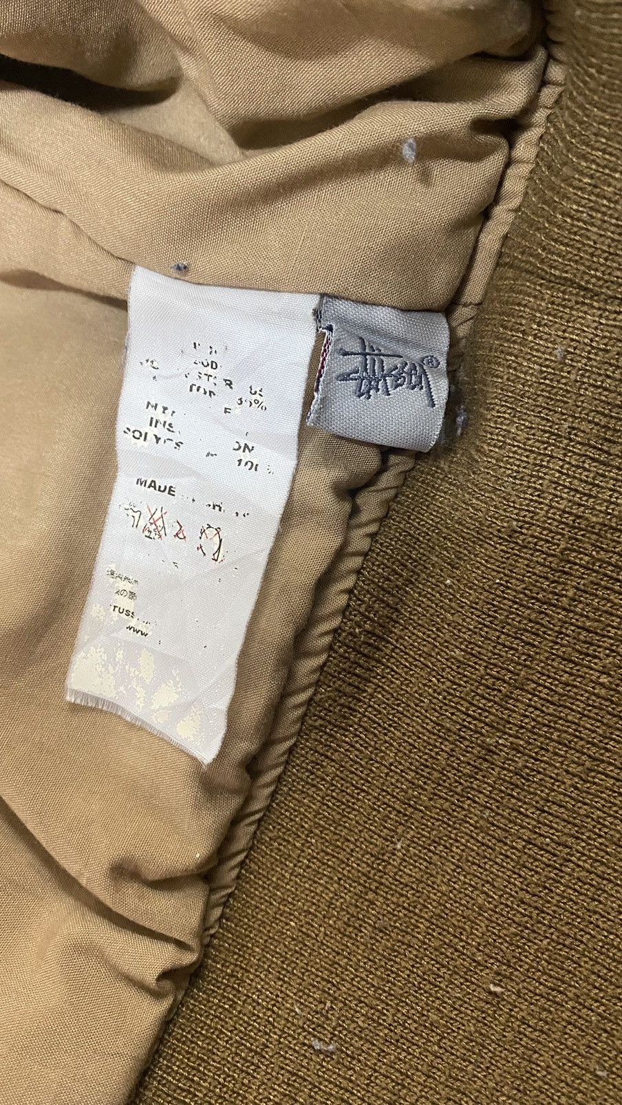 Vintage Stussy MA-1 Bomber Jacket
