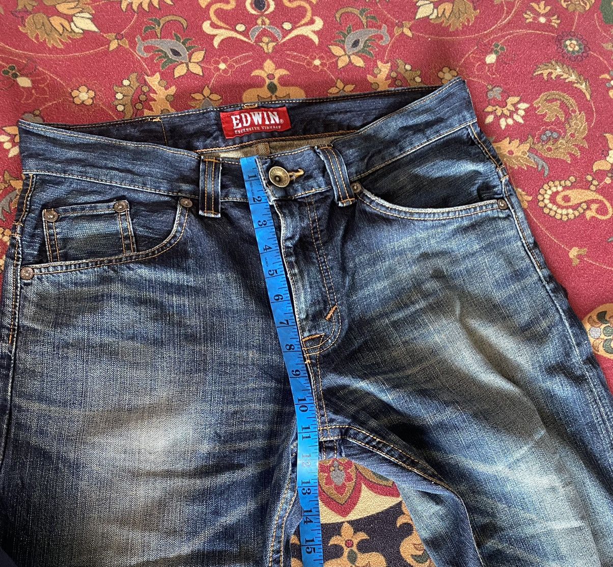 Edwin × Japanese Brand × Vintage Vintage Edwin Exclusive Vintage Distressed Denim 35 Size US 35 - 17 Thumbnail